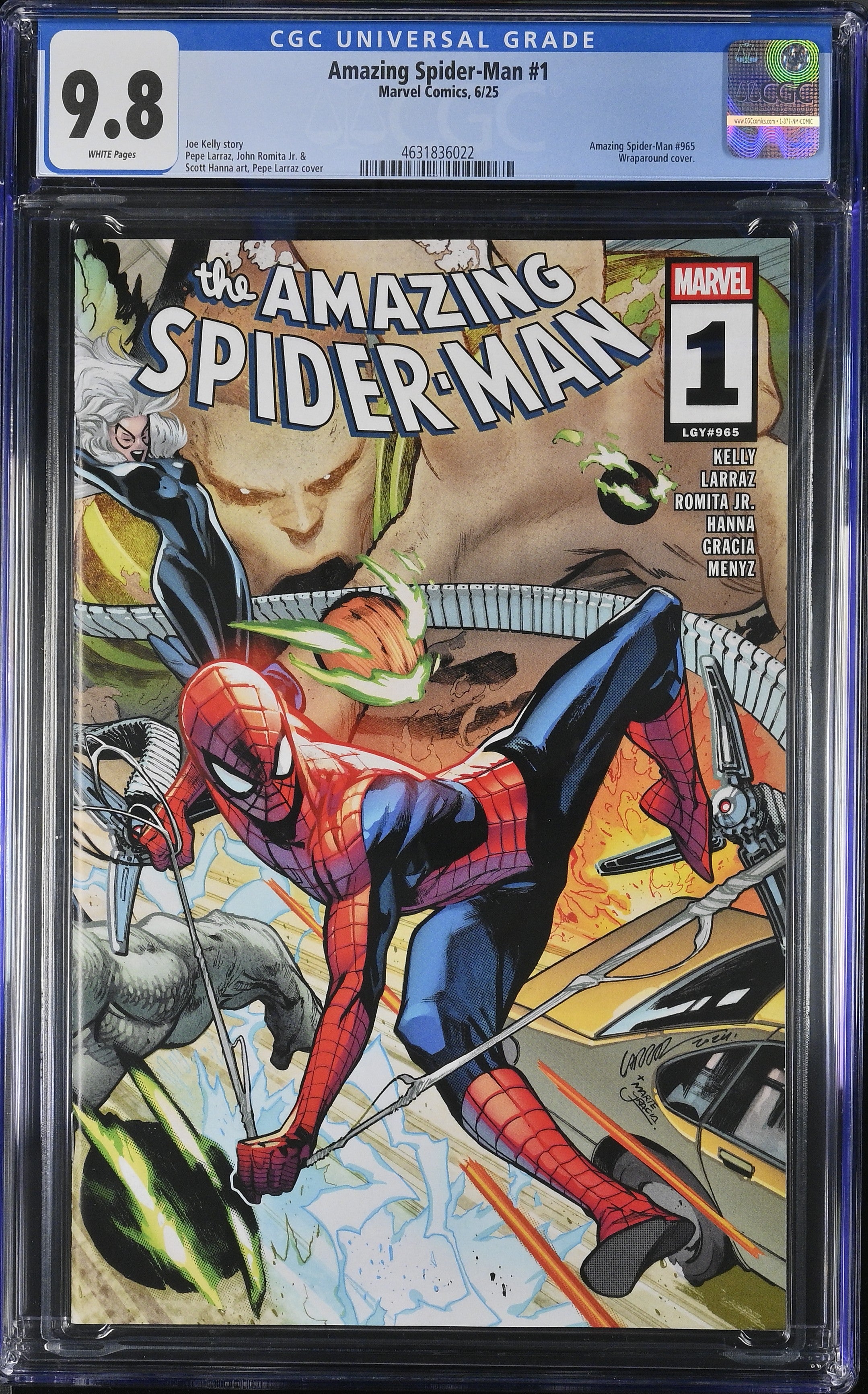The Amazing Spider-Man # 1 Marvel Comics 6/25 CGC 9.8 4631836022
