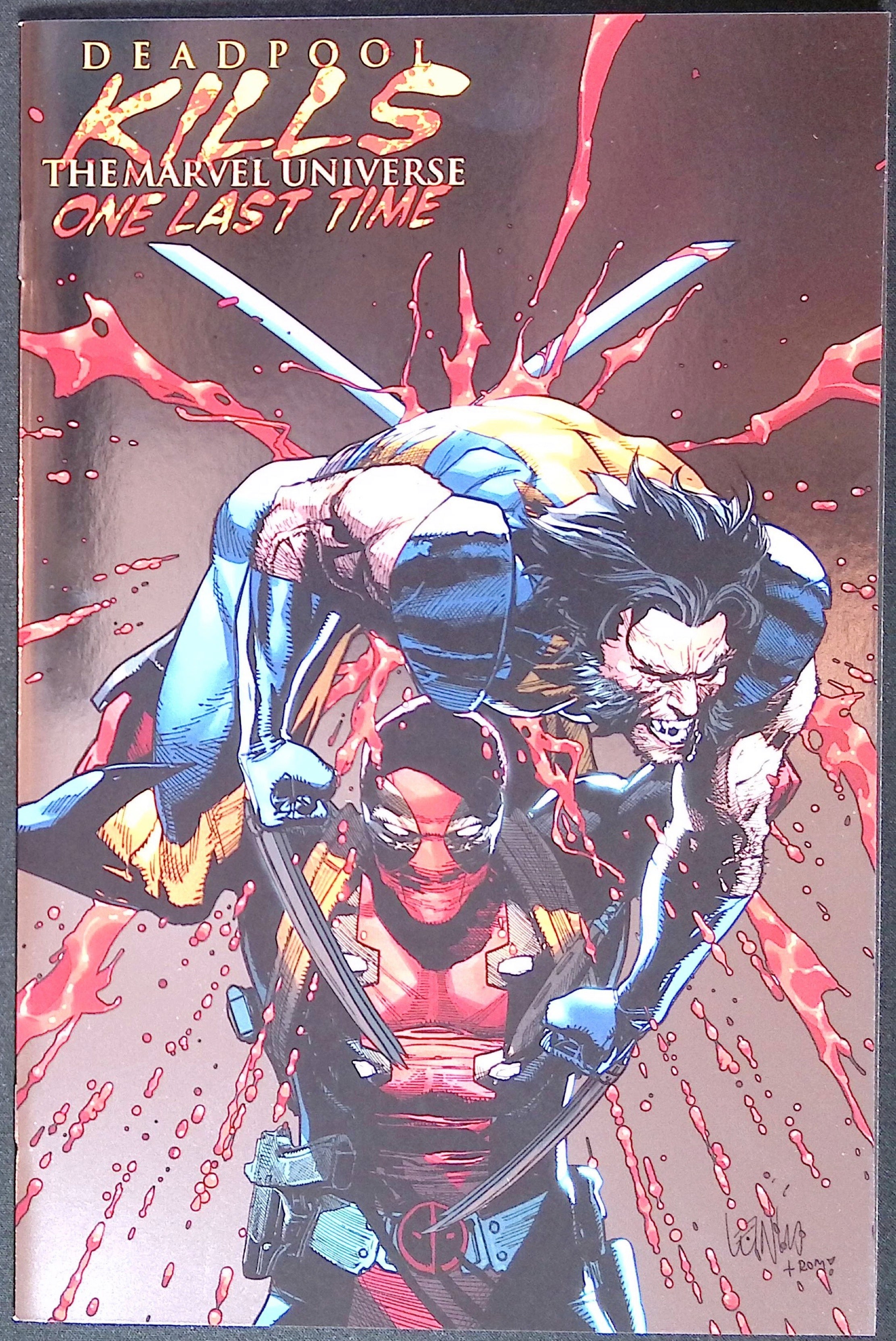 Deadpool Kills the Marvel Universe One Last Time # 1 Yu Foil