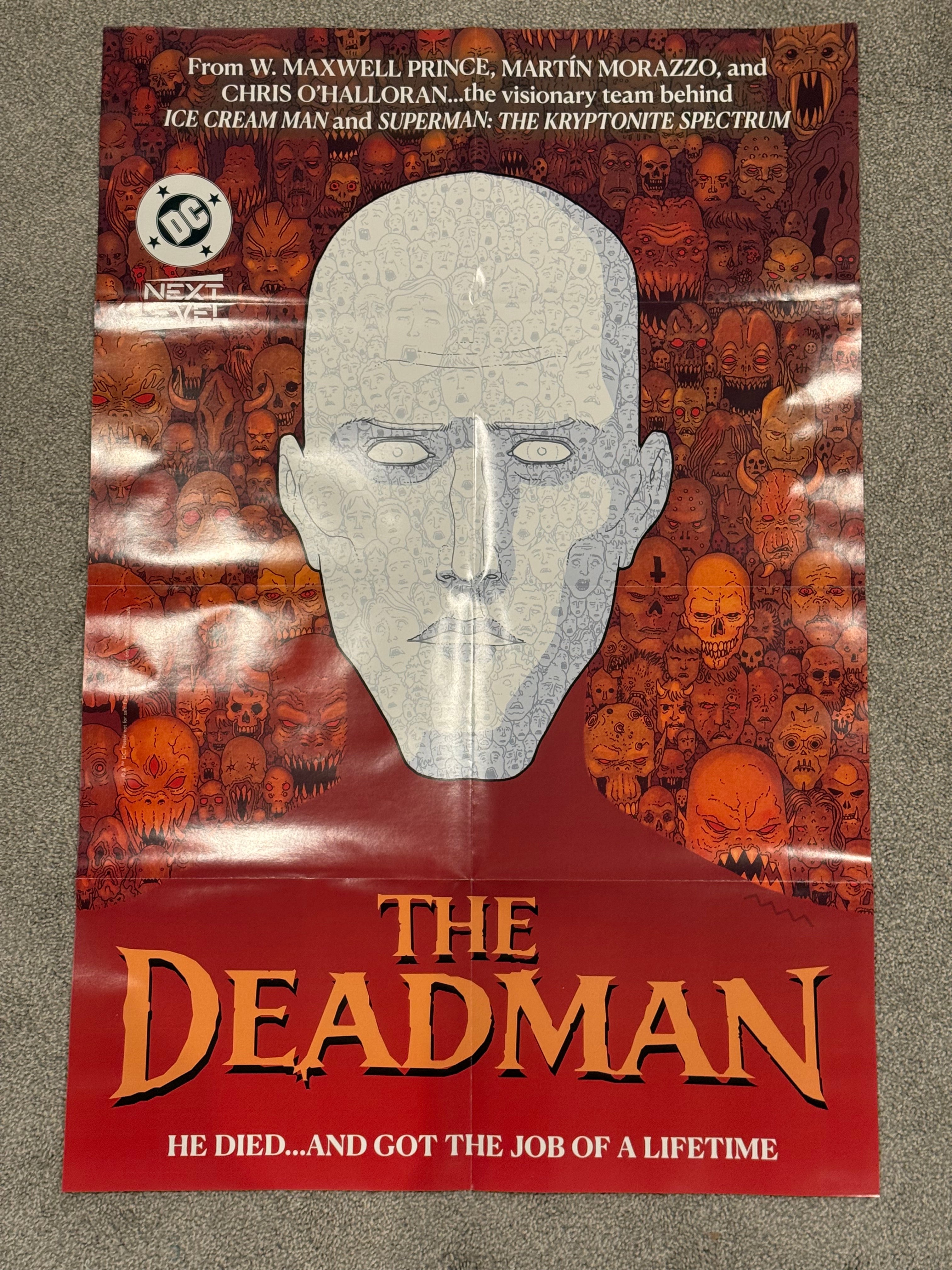 The Deadman #1 Store Promo Poster Folded BN – BattleBuddyComics.com