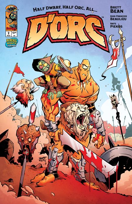 D'Orc # 2 Cover C Invincible Variant First Printing 2026 BN