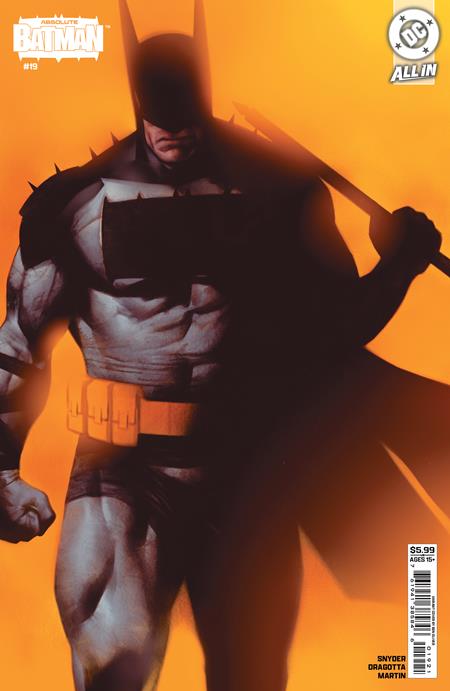 Absolute Batman # 19 Cover B Ben Oliver Varaint First Printing 2026 BN