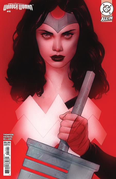 Absolute Wonder Woman # 19 Cover B Oliver Variant First Printing 2026 BN