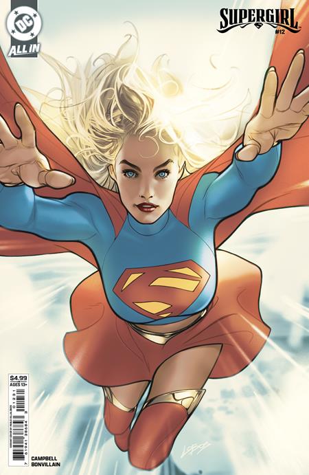 Supergirl # 12 Cover C Villalobos Variant 2026 BN