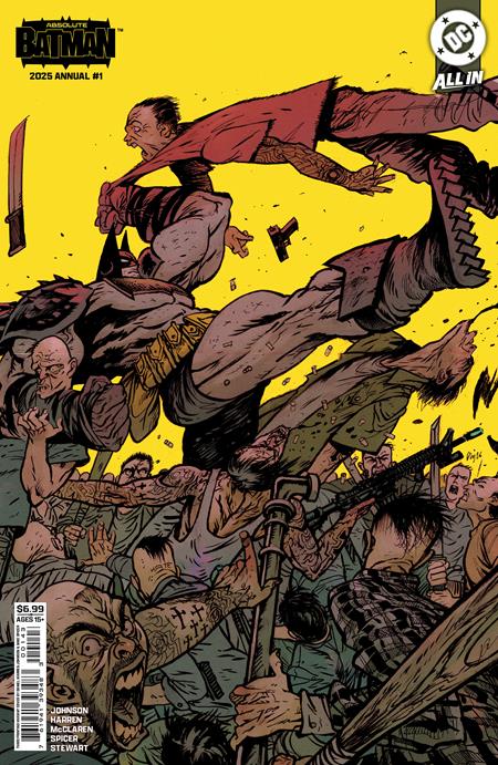 Absolute Batman Annual # 1 Cover C Johnson Variant Third Printing 2025 BN