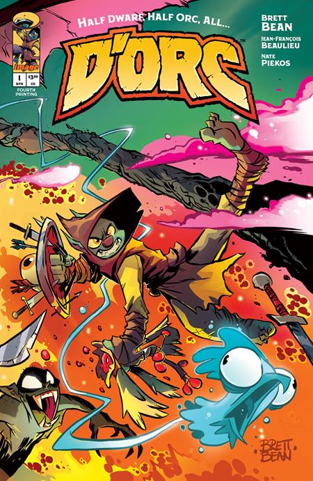 D'Orc # 1 Cover A Fourth Printing 2026 BN