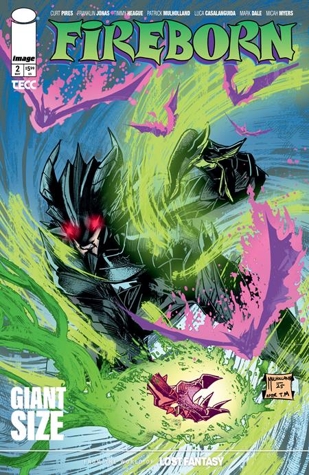 Fireborn # 2 Cover G Mulholland Foil Variant First Printing 2026 BN