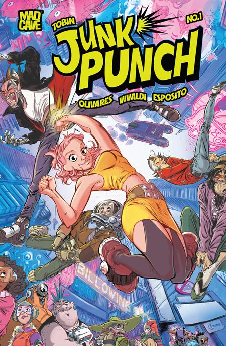 Junk Punch # 1 Cover E Foil Variant First Printing 2026 BN