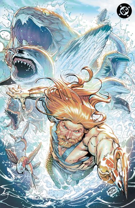 Aquaman # 1 Walker Deep Sea Spot Foil Variant 2025 BN