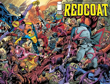 Redcoat # 17 Cover D Hitch Invincible Team Up Wraparound Variant 2026 BN