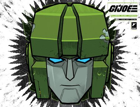 G.I. Joe # 19 Cover G First Printing Mor Die Cut Foil Mask Variant 2026 BN