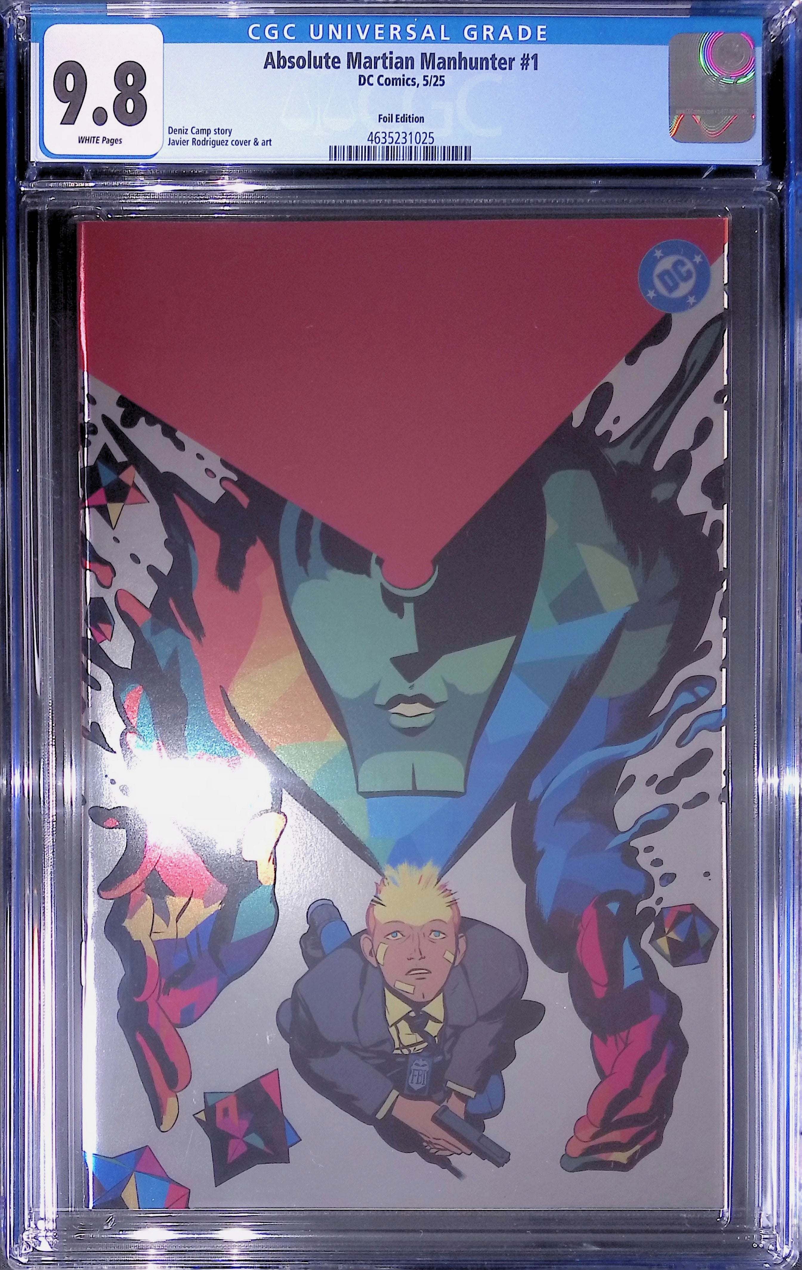 Absolute Martian Manhunter #1 DC Comics 5/25 Foil Edition CGC 9.8 4635231025