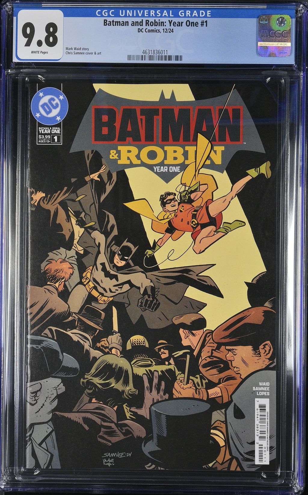 Batman and Robin: Year One #1 DC Comics 12/24 CGC 9.8 4631836011