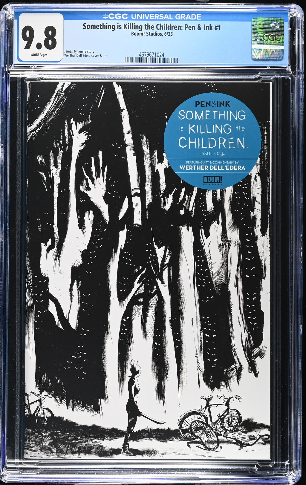 Something is Killing the Children: Pen & Ink # 1 6/23 CGC 9.8 4679671024
