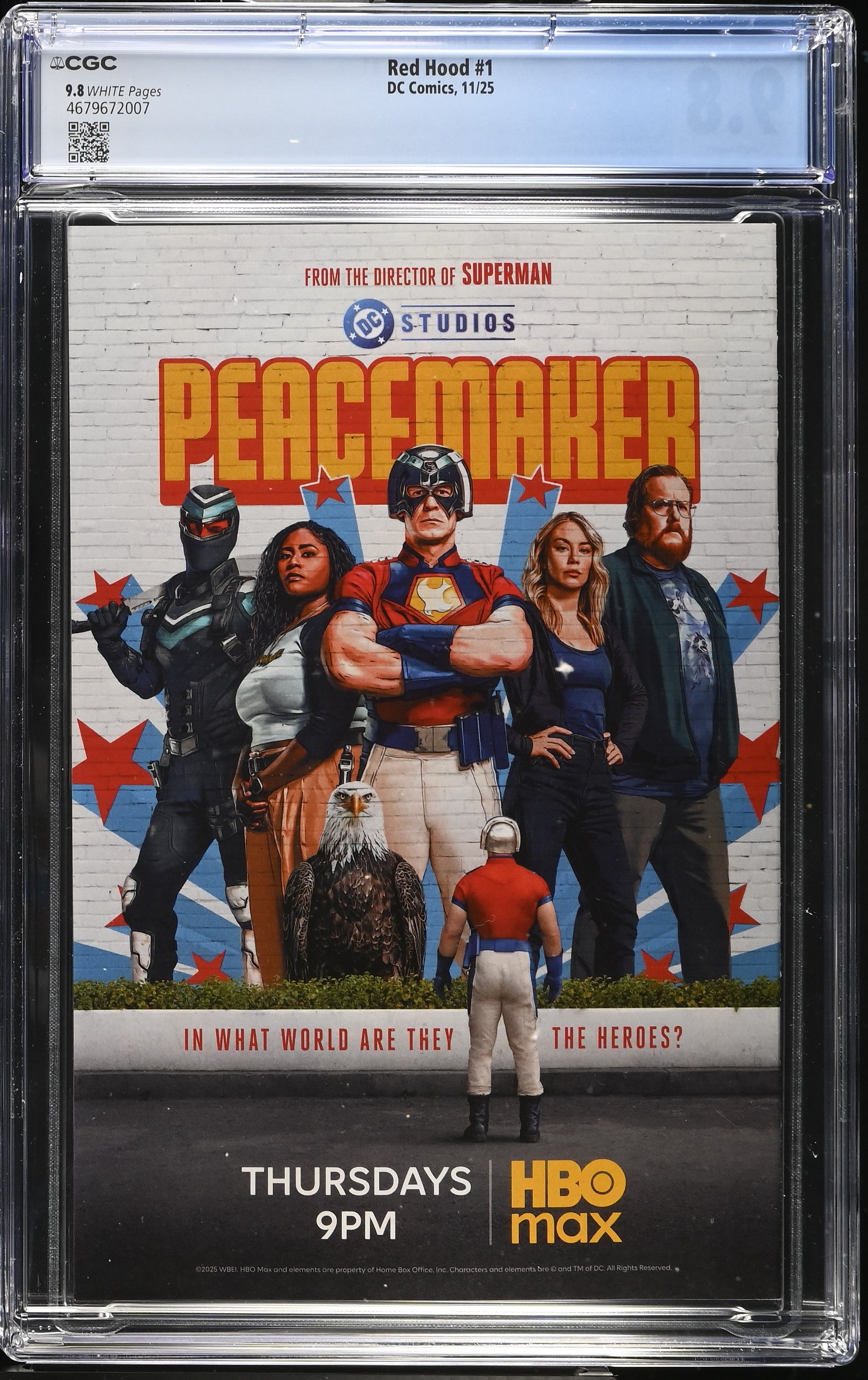 Red Hood # 1 CANCELLED Cover A 2025 CGC 9.8 4679672007