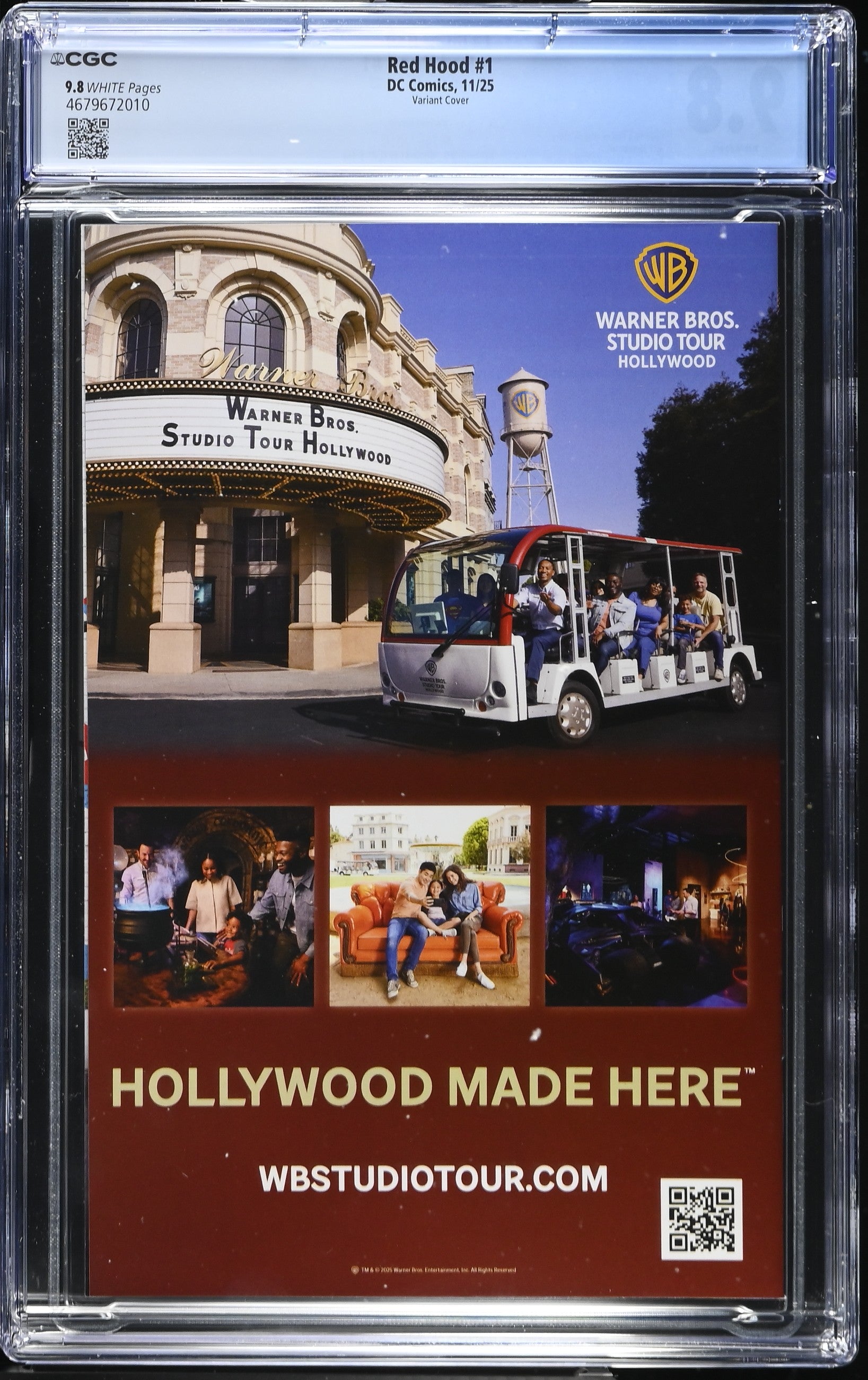 Red Hood # 1 CANCELLED Jim Lee Variant 2025 CGC 9.8 4679672010