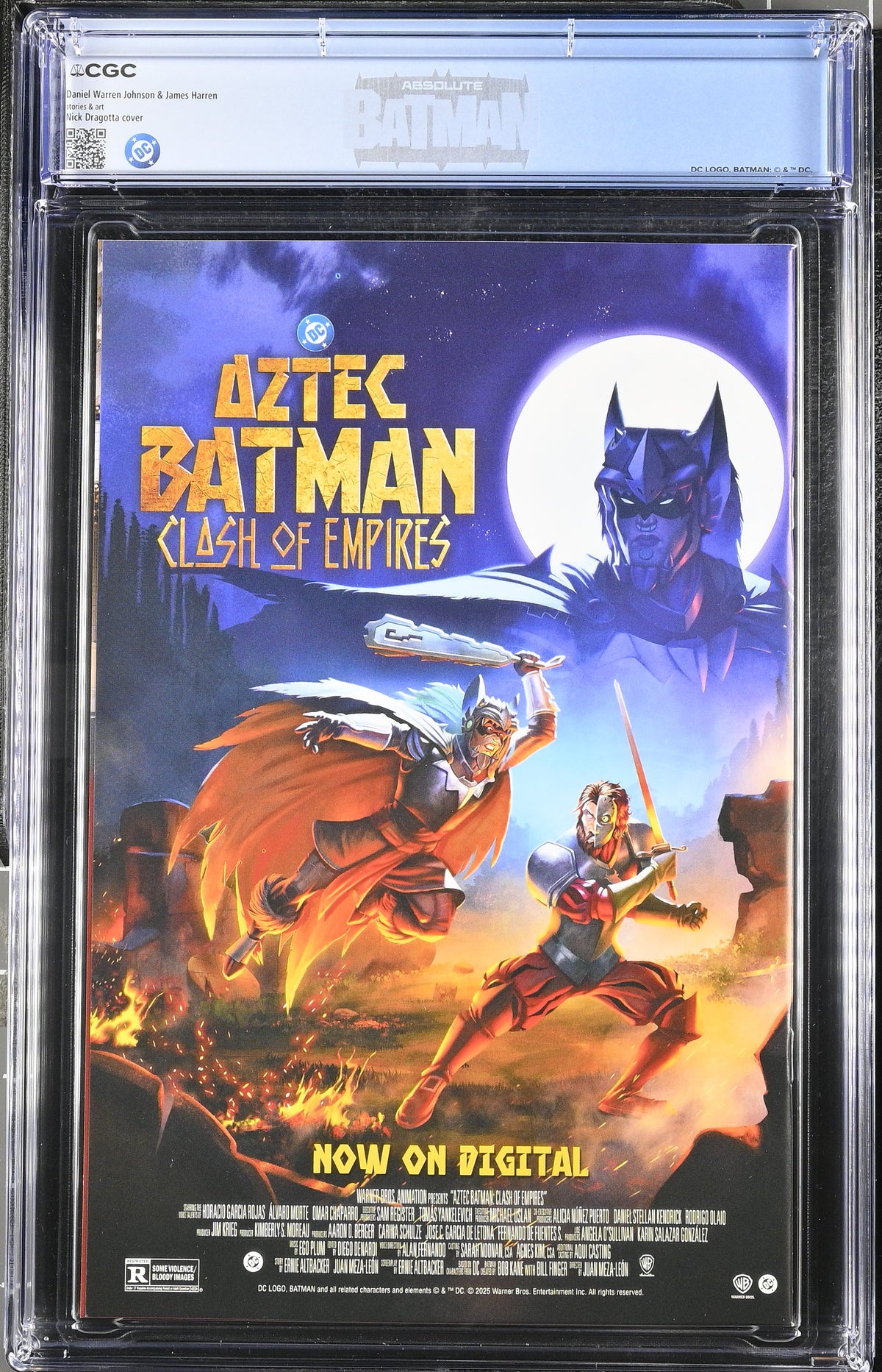 Absolute Batman 2025 Annual # 1 Custom Label Nick Dragotta Variant CGC 9.8 4779620020