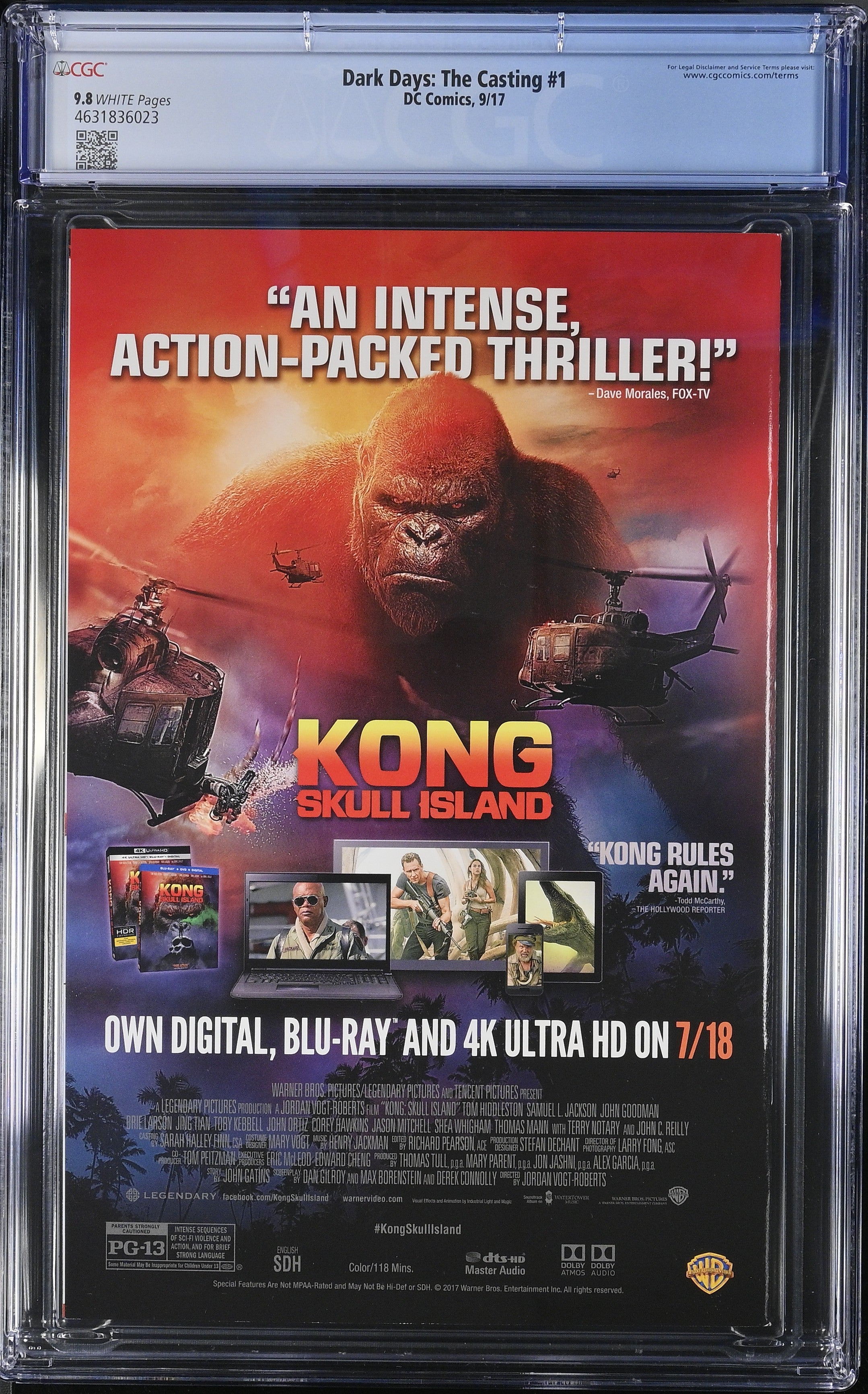 Dark Days: The Casting #1 DC Comics 9/17 Foil CGC 9.8 4631836023