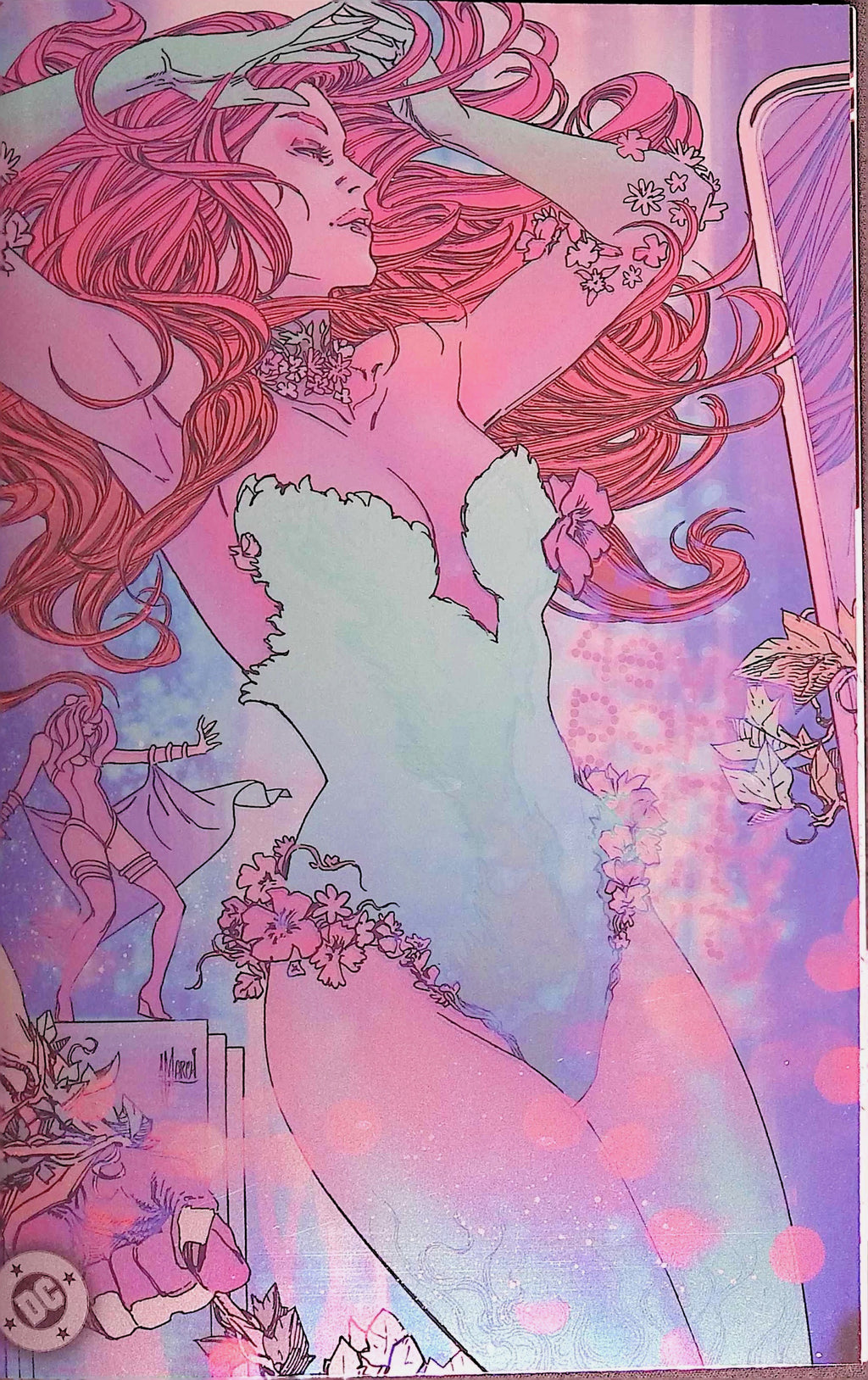 Gotham City Sirens: Unfit for Orbit # 1-5 Connecting Foil Variant Covers by Artist Guillem March NM