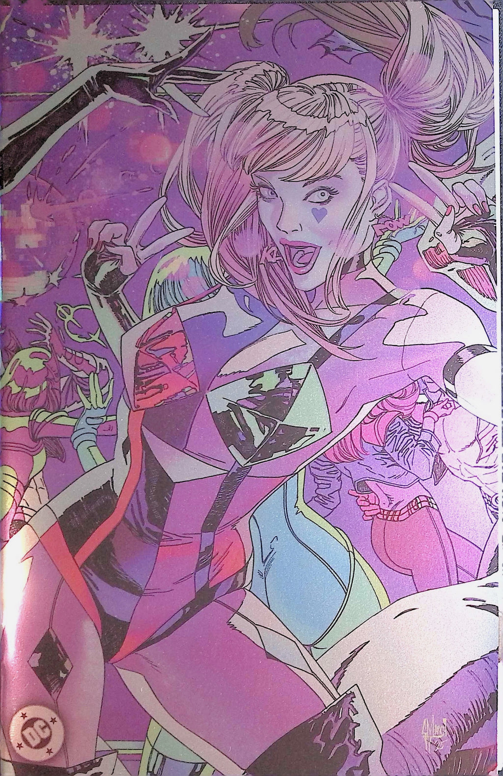 Gotham City Sirens: Unfit for Orbit # 1-5 Connecting Foil Variant Covers by Artist Guillem March NM