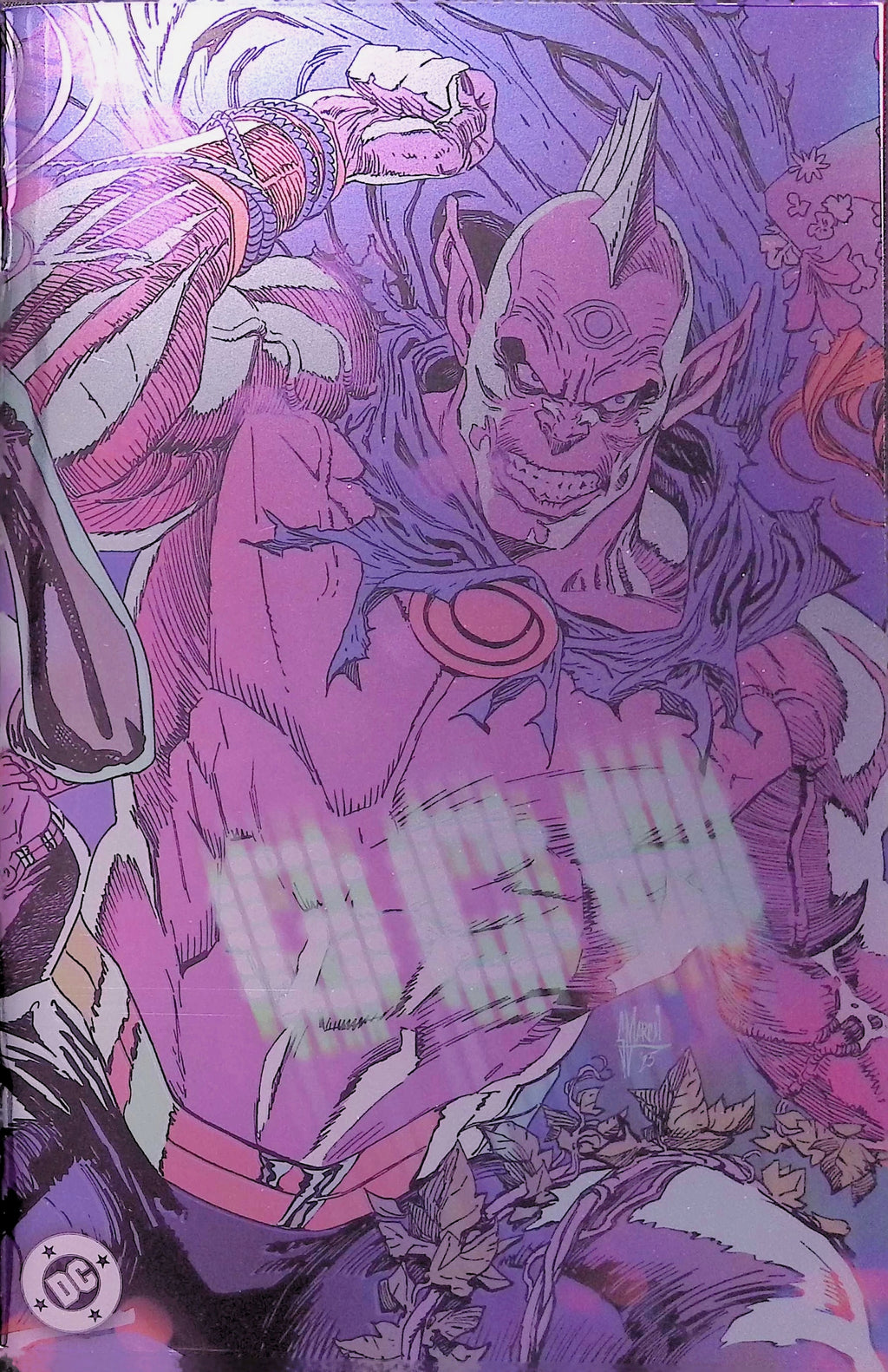 Gotham City Sirens: Unfit for Orbit # 1-5 Connecting Foil Variant Covers by Artist Guillem March NM