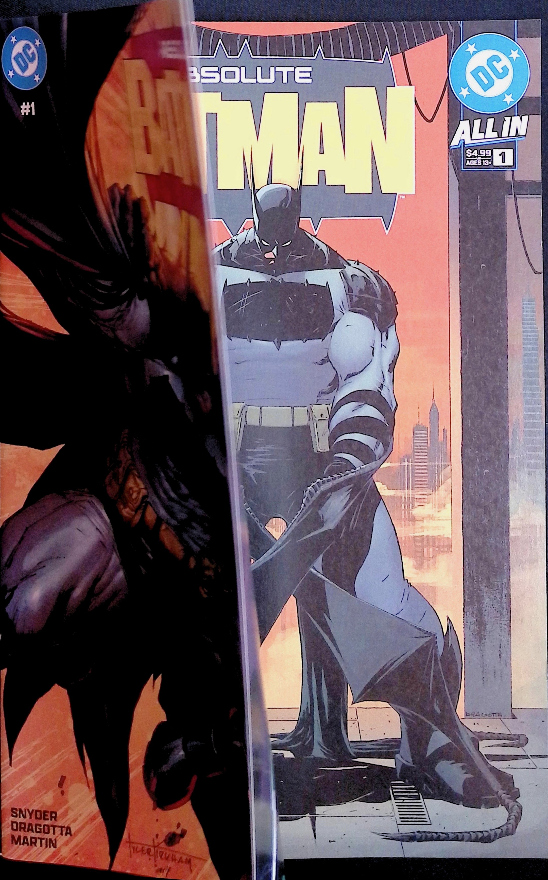 Absolute Batman #1 Absolute Superman #1 The 616 Comics Edition A Interior Cover A 2 CGC 9.8 4635230022 4635231007.