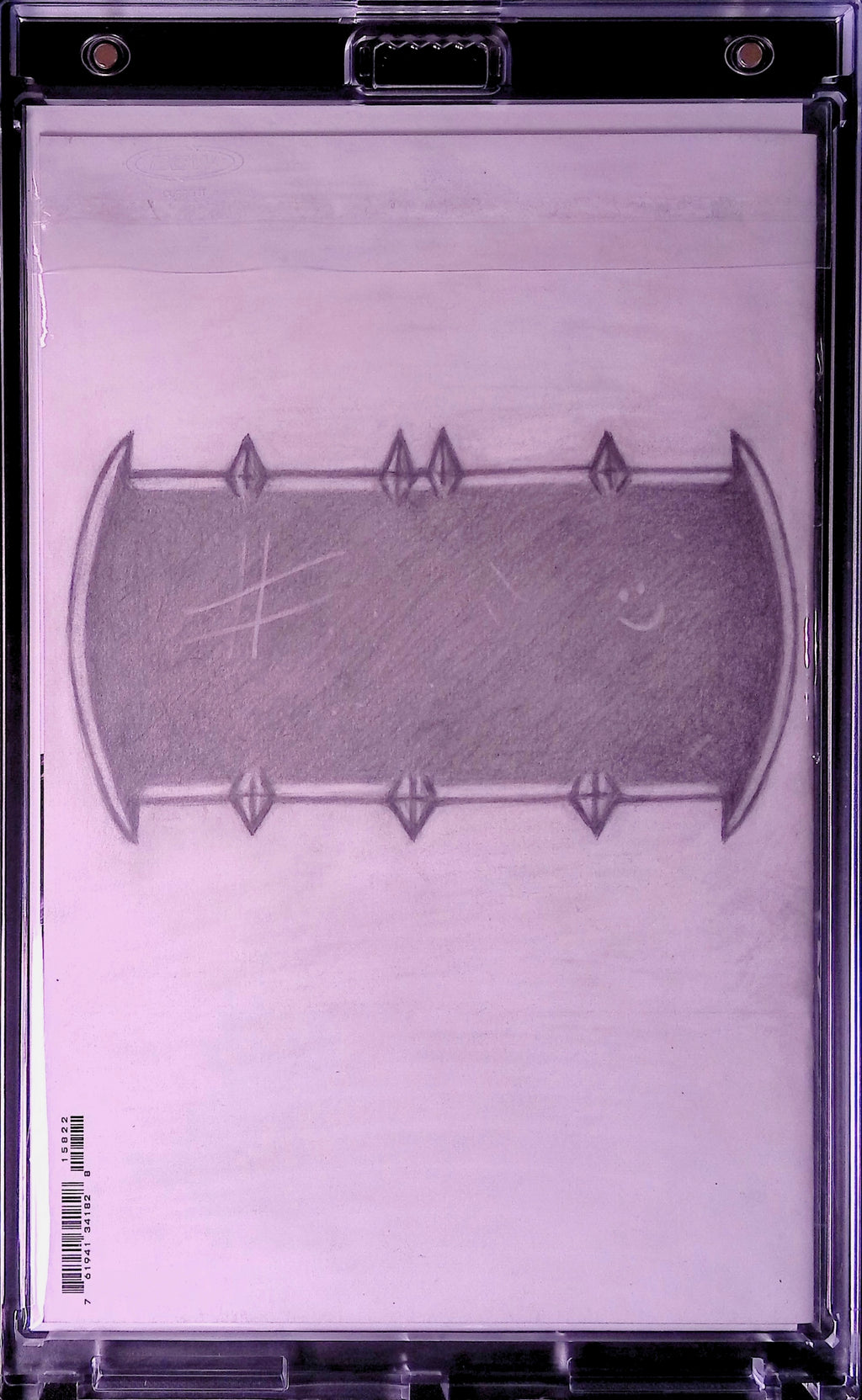 Batman #158 Blank Cover Art By Marcus James McCullough