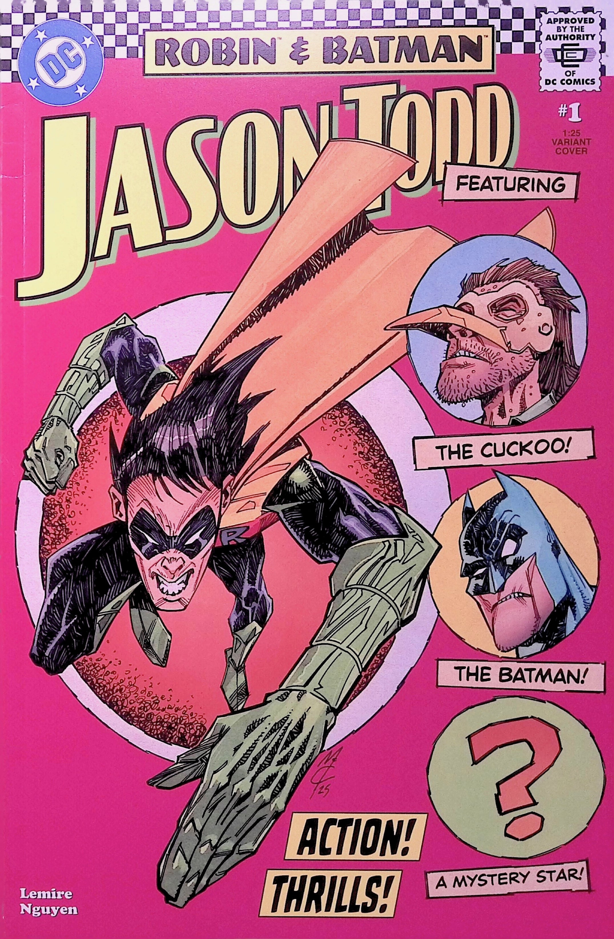 Robin & Batman: Jason Todd # 1 1:25 Variant VF