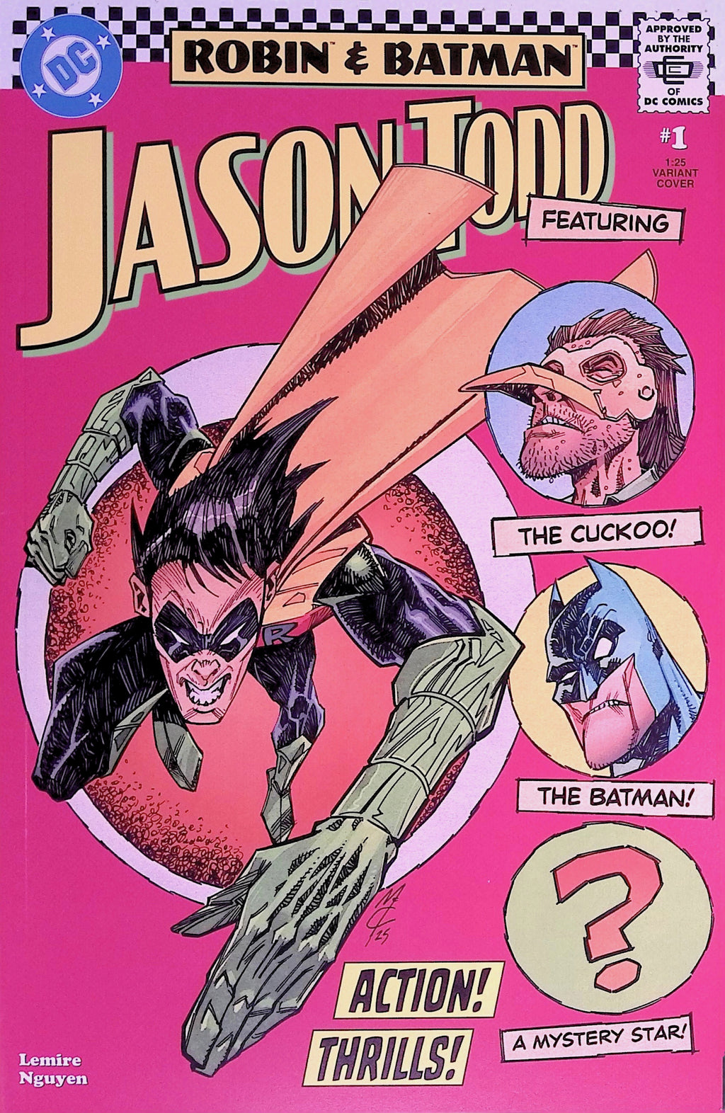 Robin & Batman: Jason Todd # 1 1:25 Variant VF