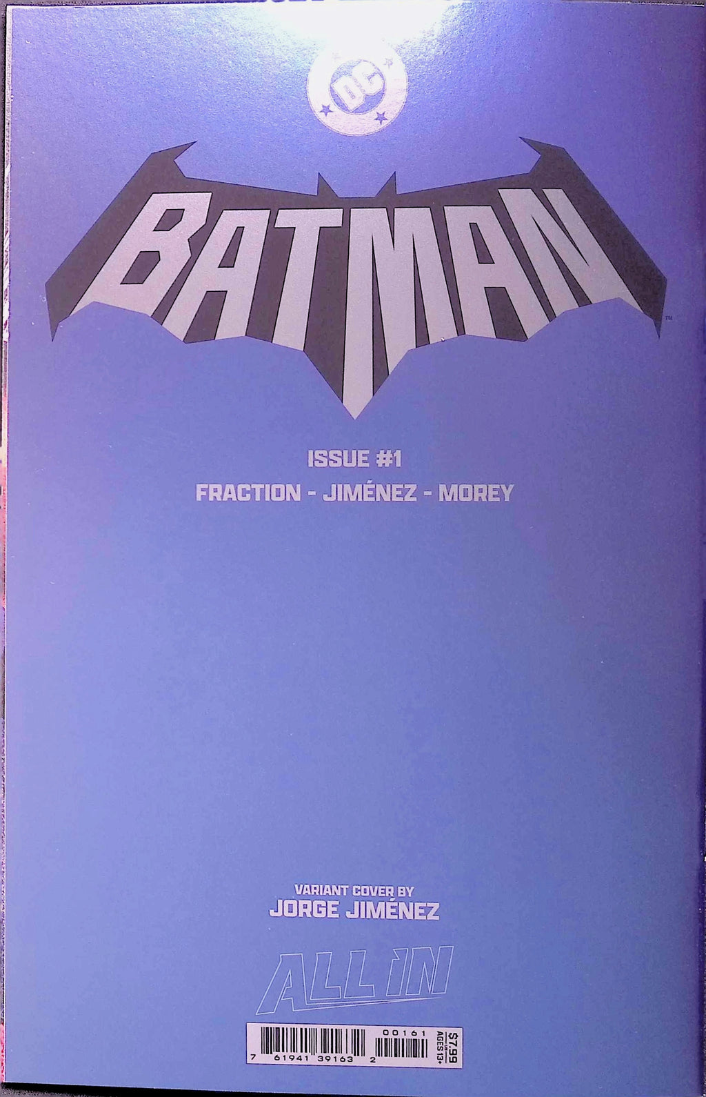 Batman # 1 Foil 2025 NM
