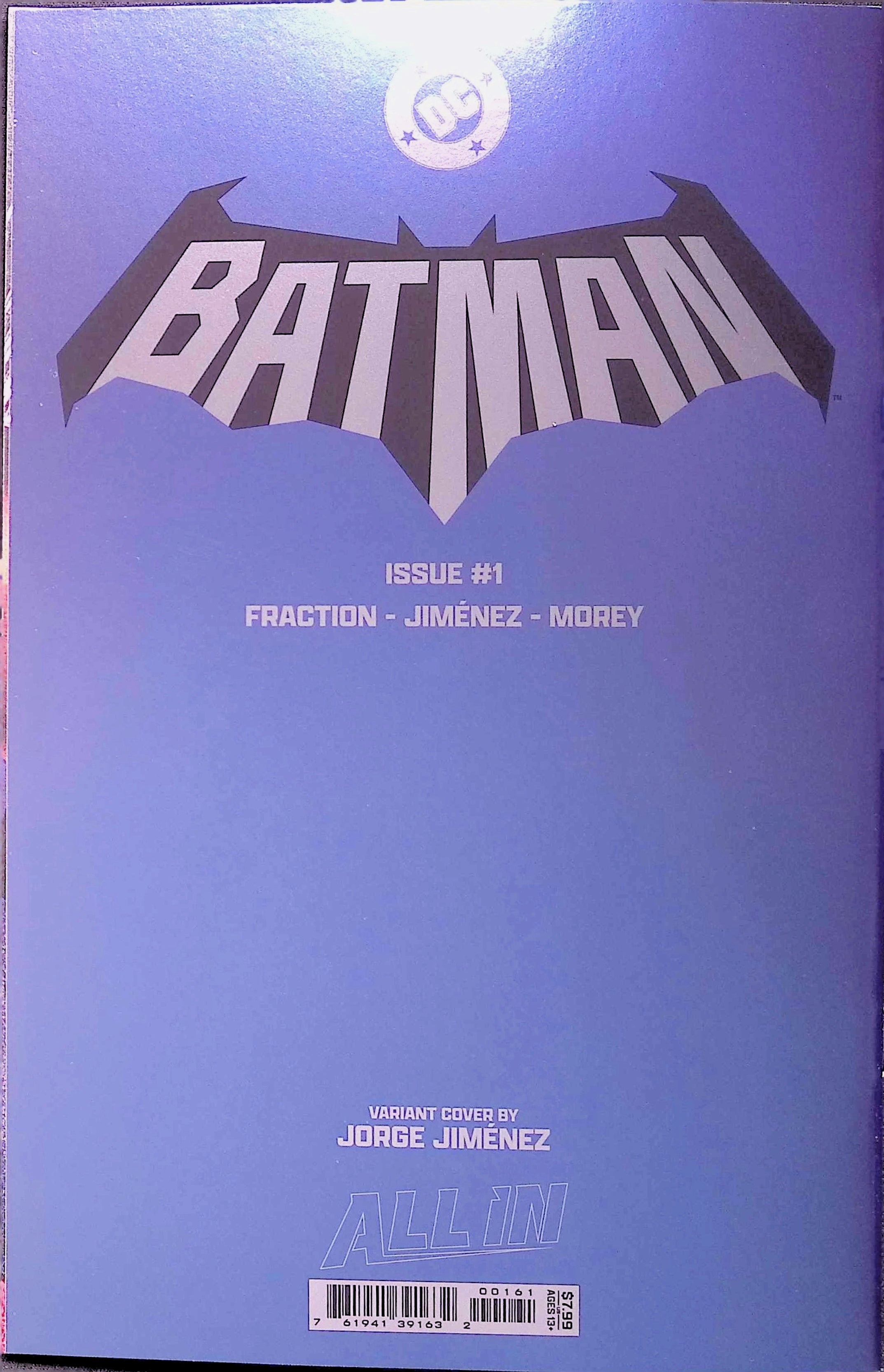 Batman # 1 Foil 2025 NM