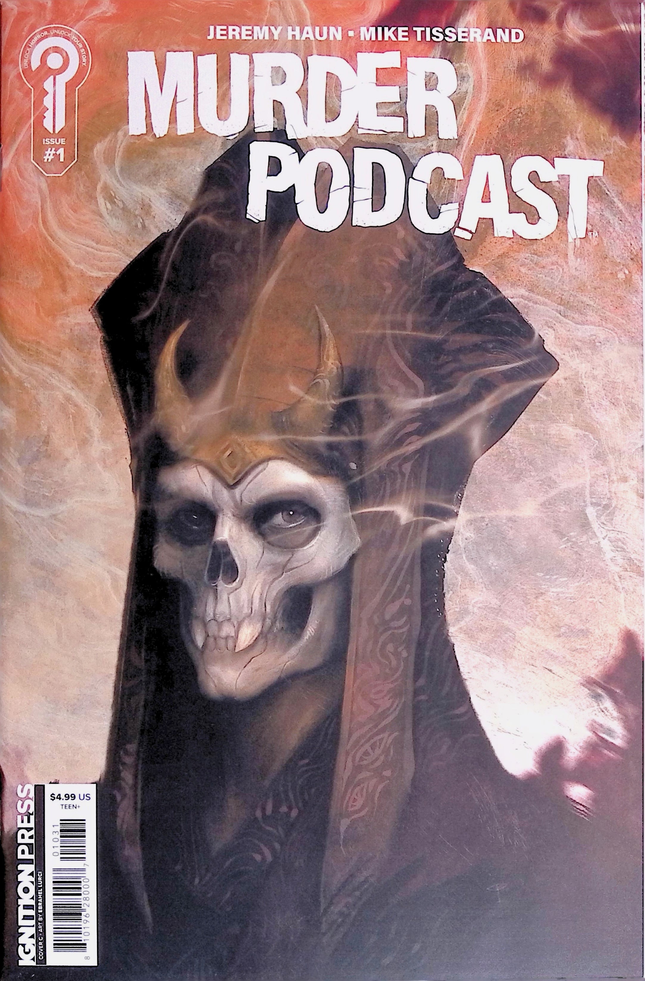 Murder Podcast # 1 Cover C Ebrahel Lurci 1:5 Variant NM