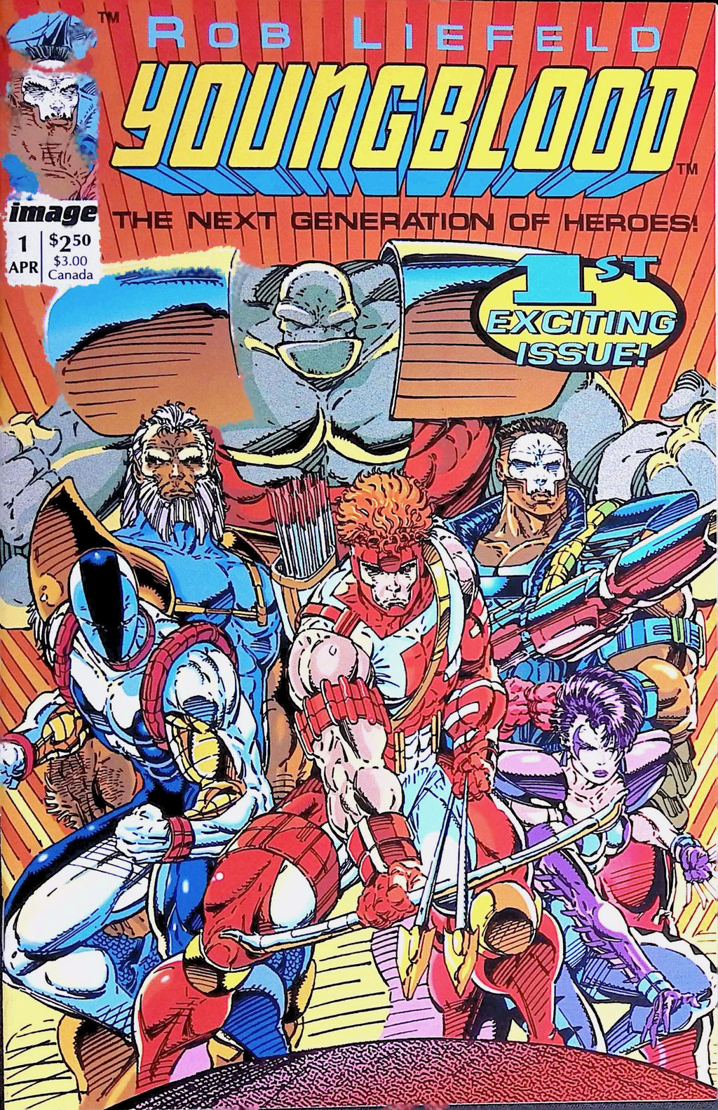 Youngblood # 1 1992 First Image Comic NM