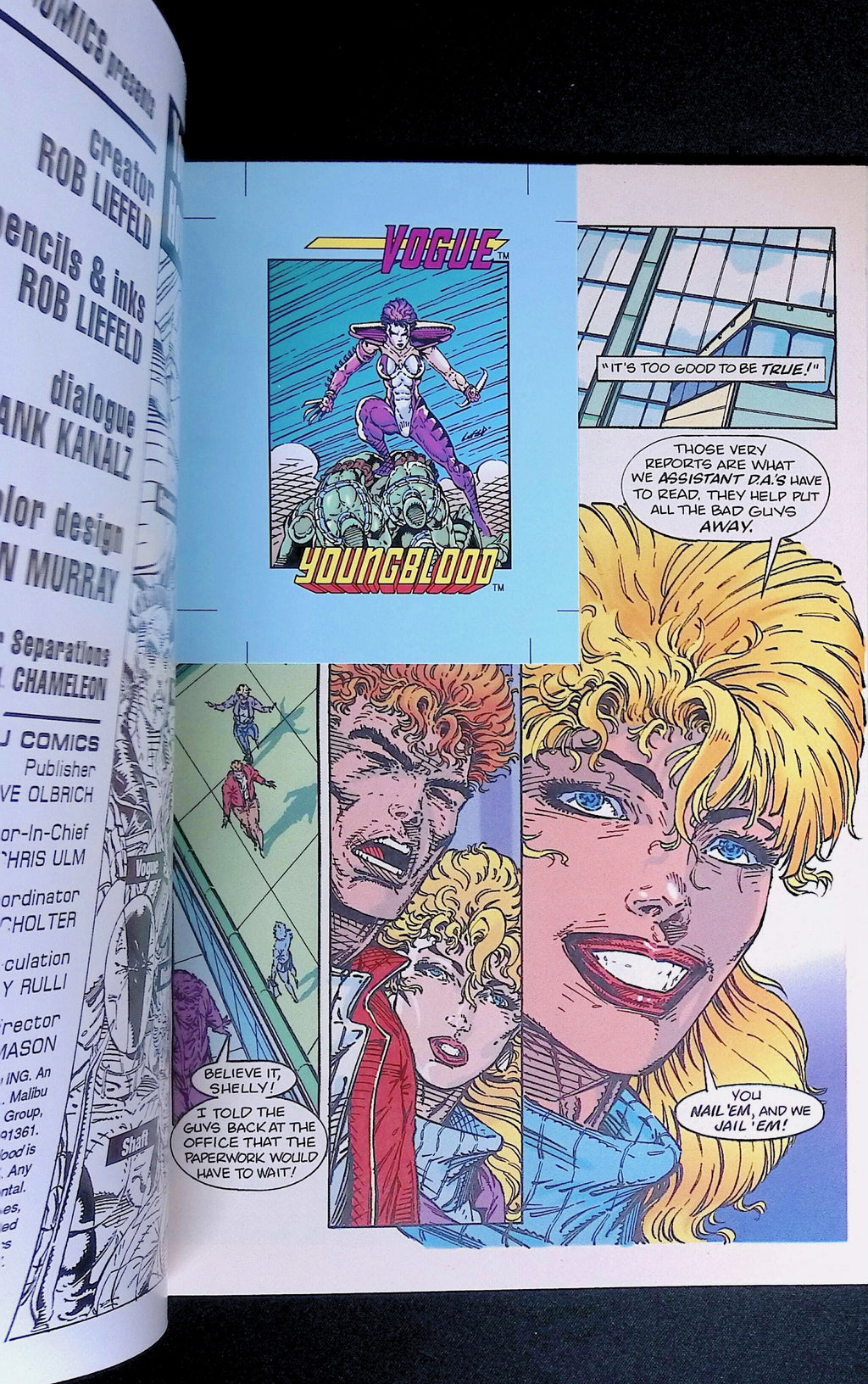 Youngblood # 1 1992 First Image Comic NM
