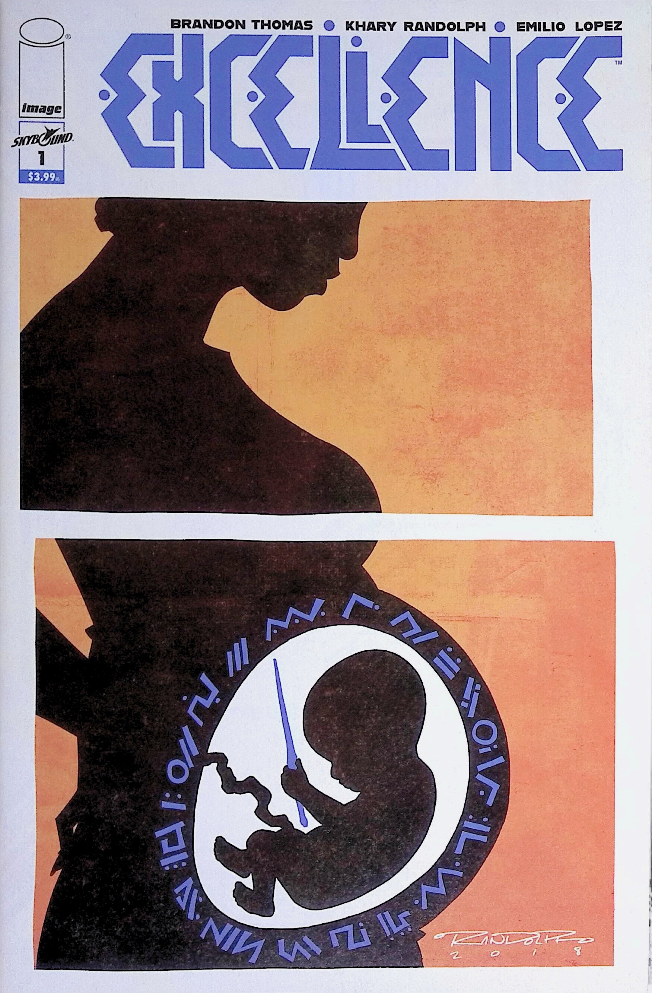 Excellence #1 Cover B Image 2019 NM