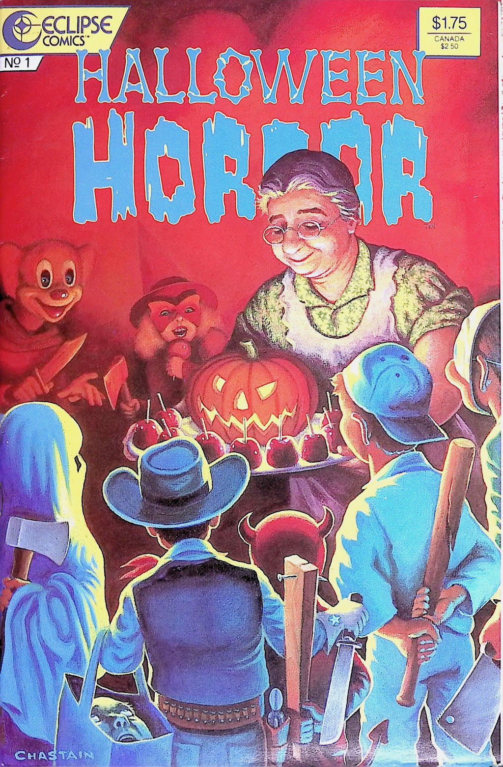 Halloween Horror #1 Eclipse 1987 FN/VF