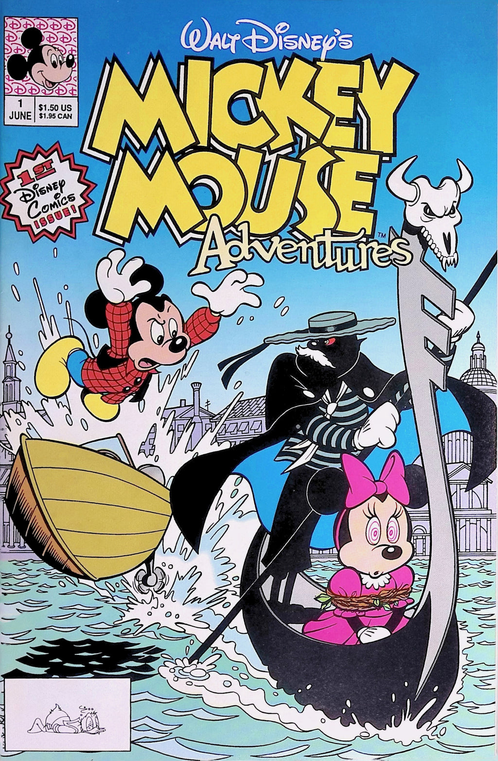 Mickey Mouse Adventures # 1 1999 VF/NM
