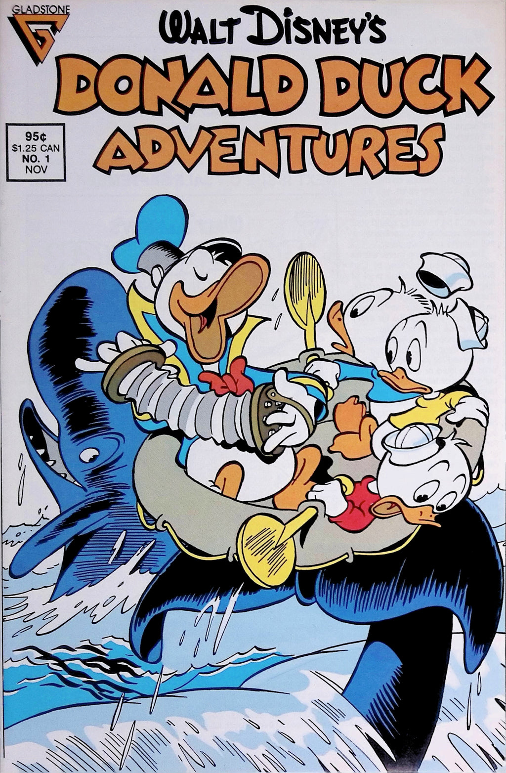 Walt Disney's Donald Duck Adventures # 1 1987 NM-