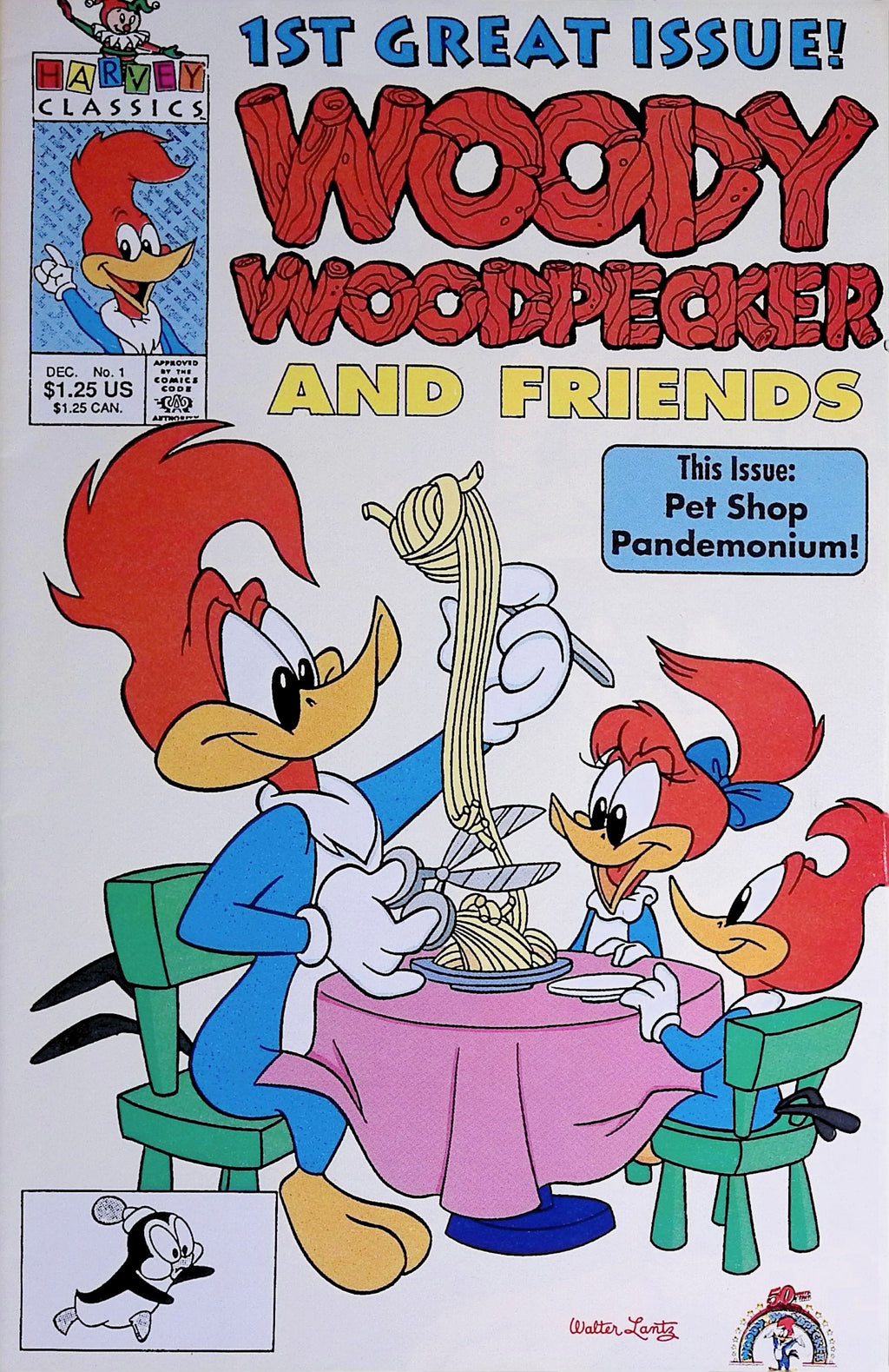 Woody Woodpecker and Friends # 1 1991 Harvey VF