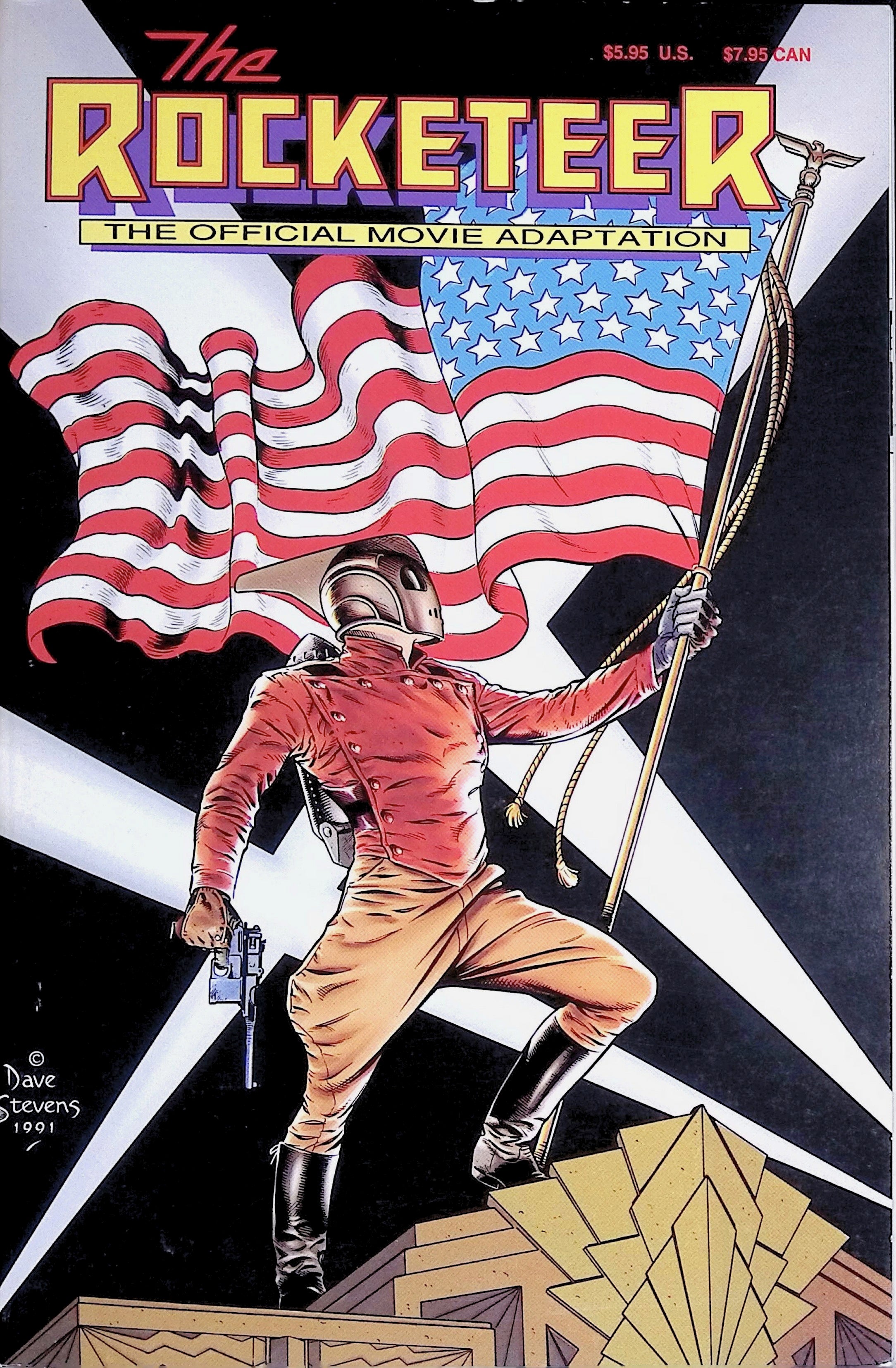 The Rocketeer: The Official Movie Adaptation 1991 VF/NM