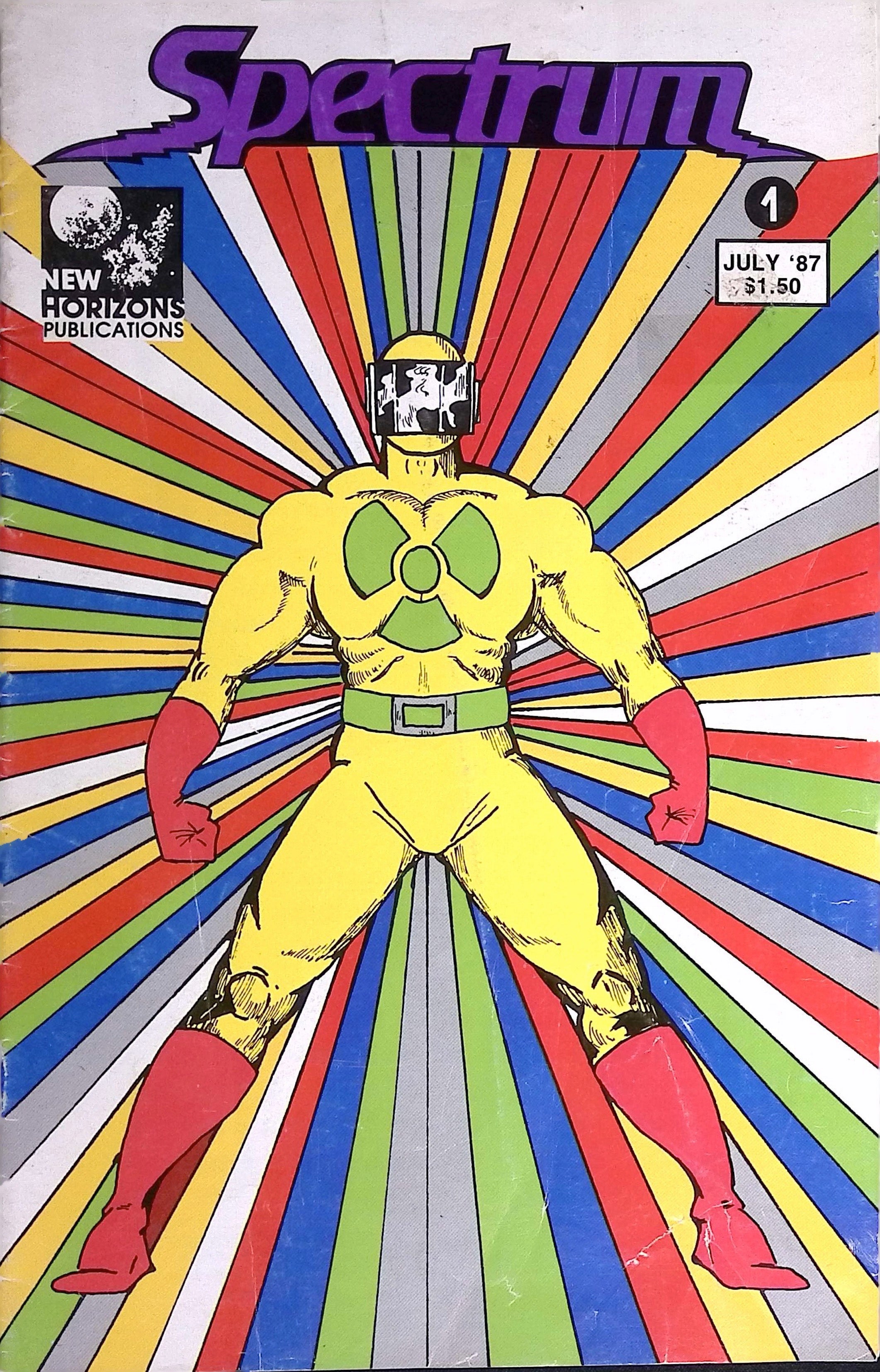 Spectrum # 1 New Horizons Publications 1987 G/VG