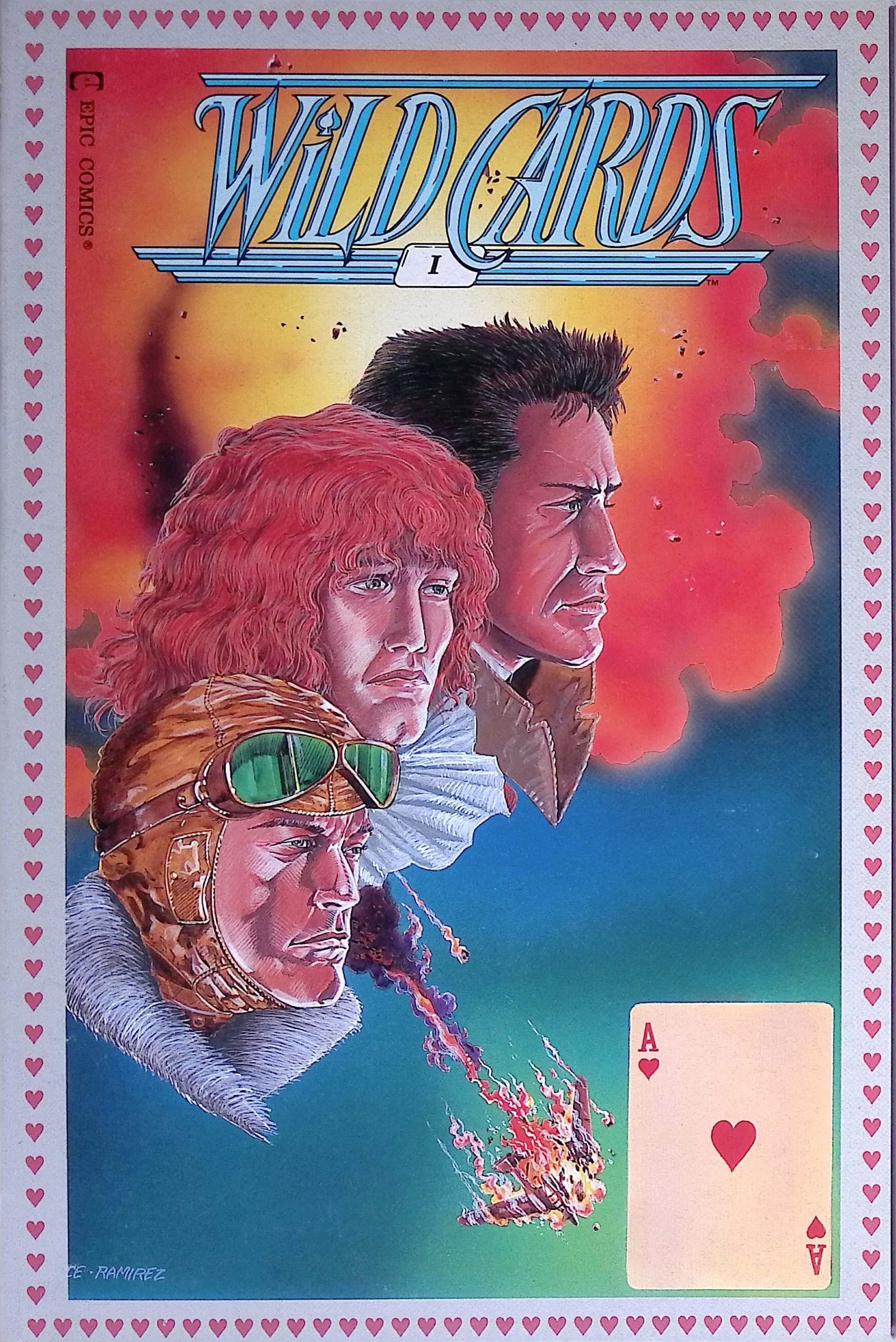 Wild Cards Book #1: Heart Of The Matter 1990 VF/NM