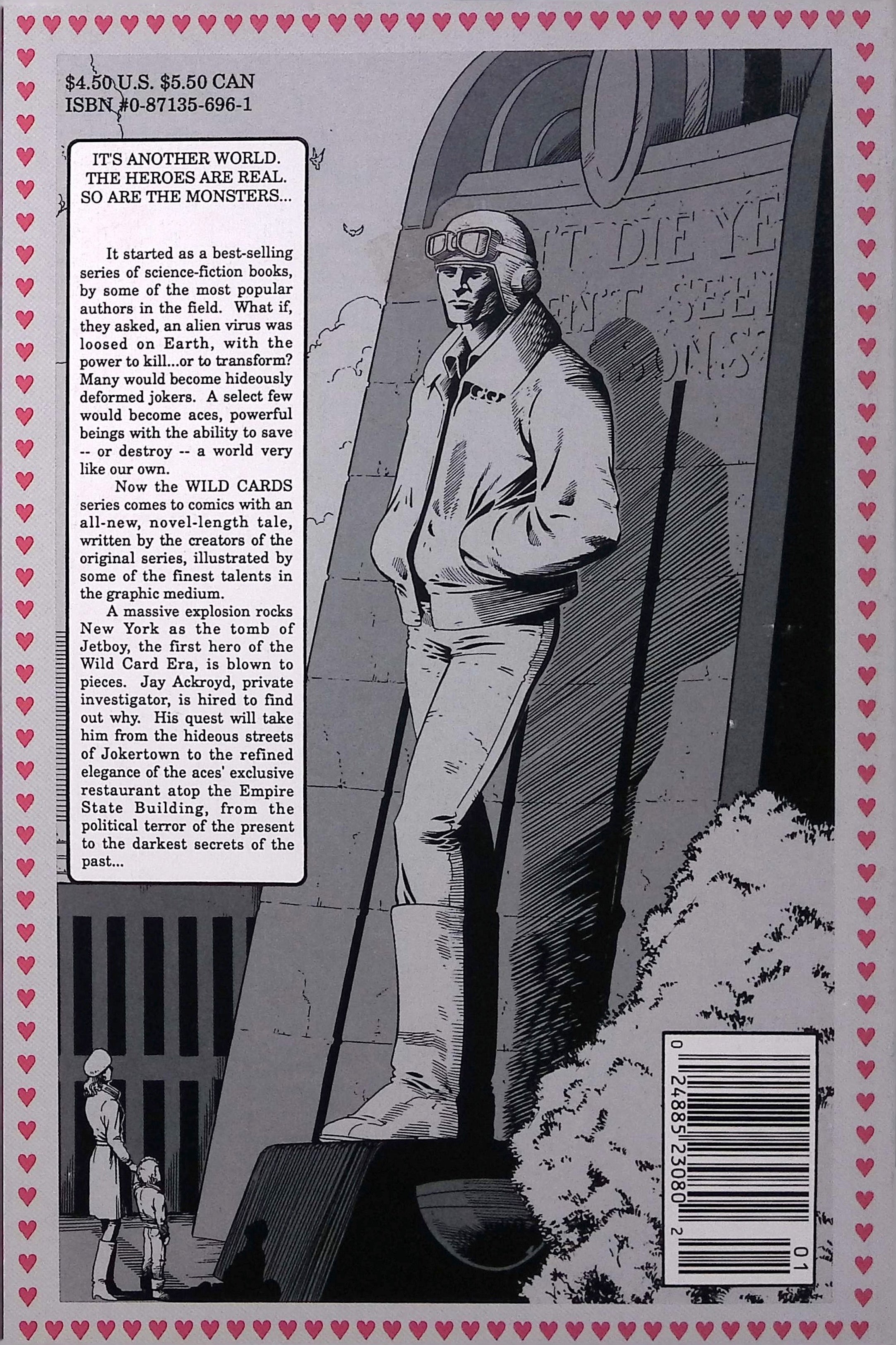 Wild Cards Book #1: Heart Of The Matter 1990 VF/NM