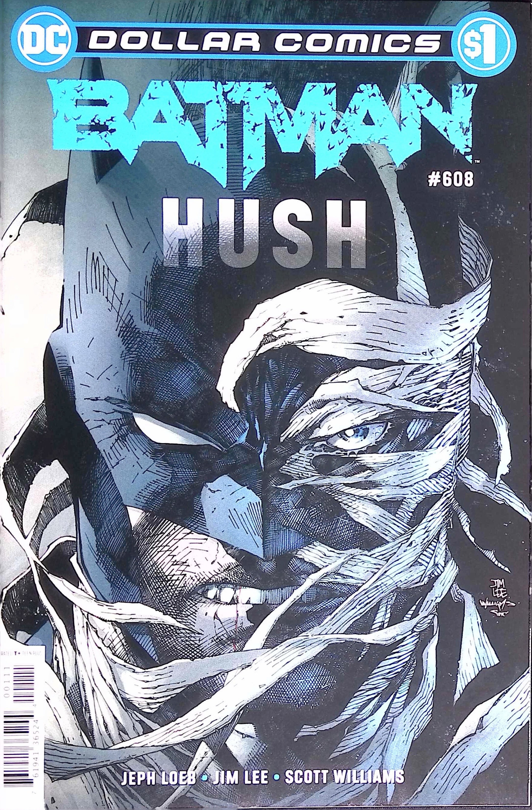 Batman # 608 HUSH Dollar Comics Reprint 2019 NM