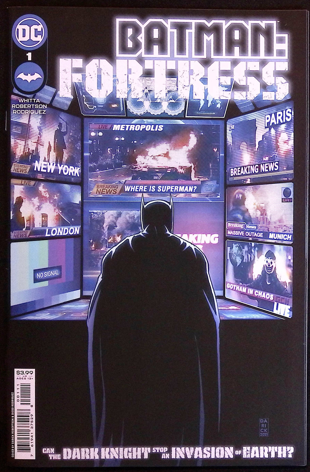 Batman: Fortress # 1 2022 NM-