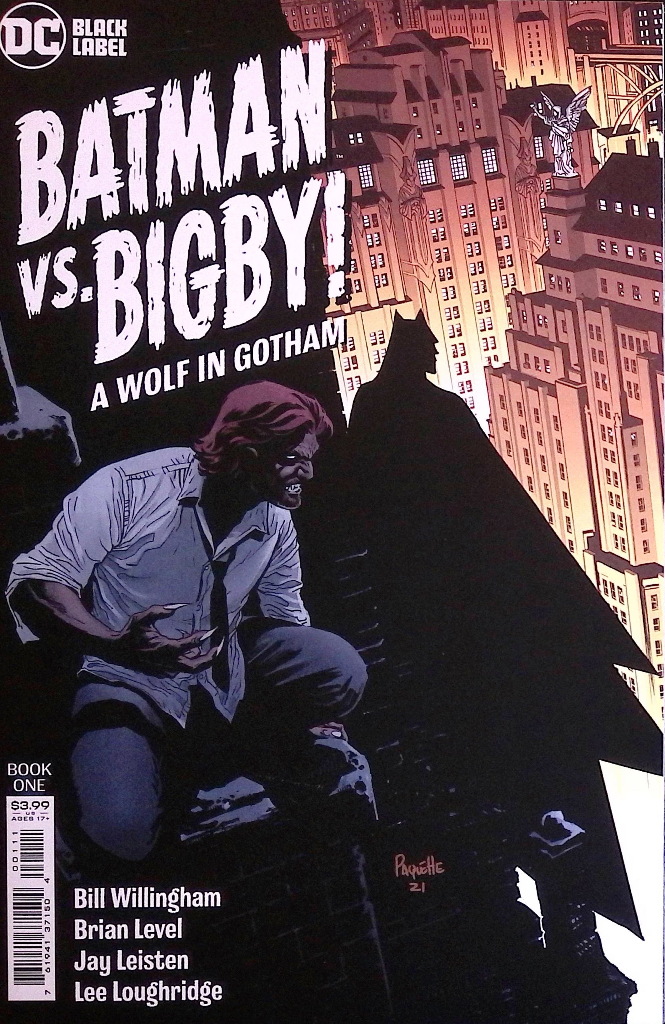 Batman vs. Bigby! A Wolf in Gotham # 1 NM-
