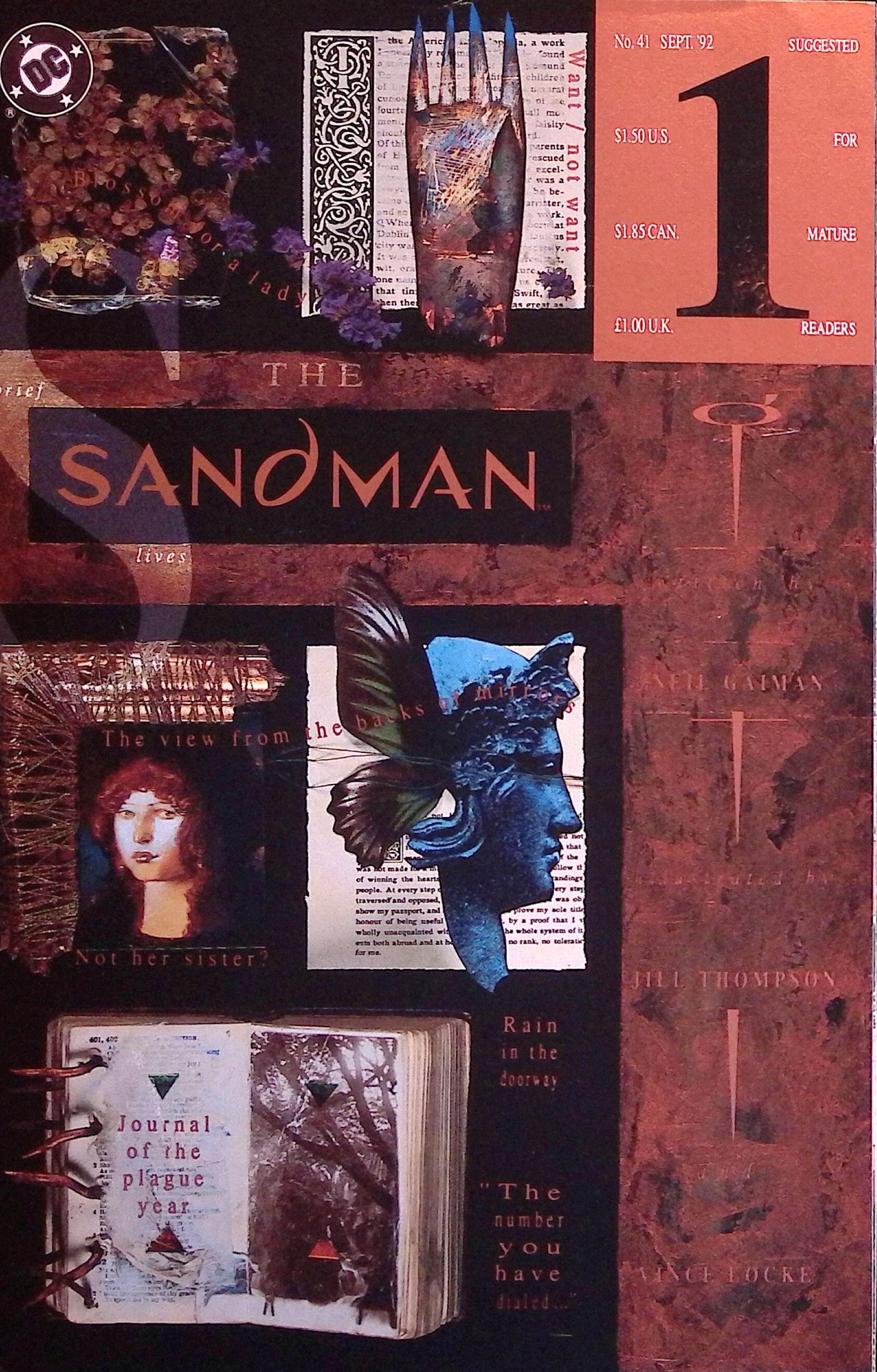 The Sandman # 41 1992 VF
