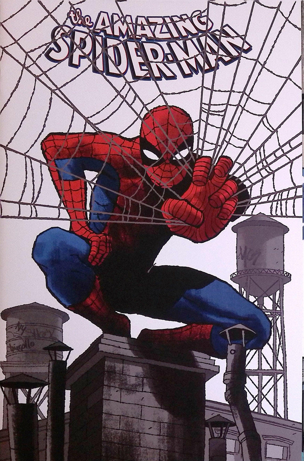 The Amazing Spider-Man # 1 Mark Chiarello Foil Variant 2025 NM