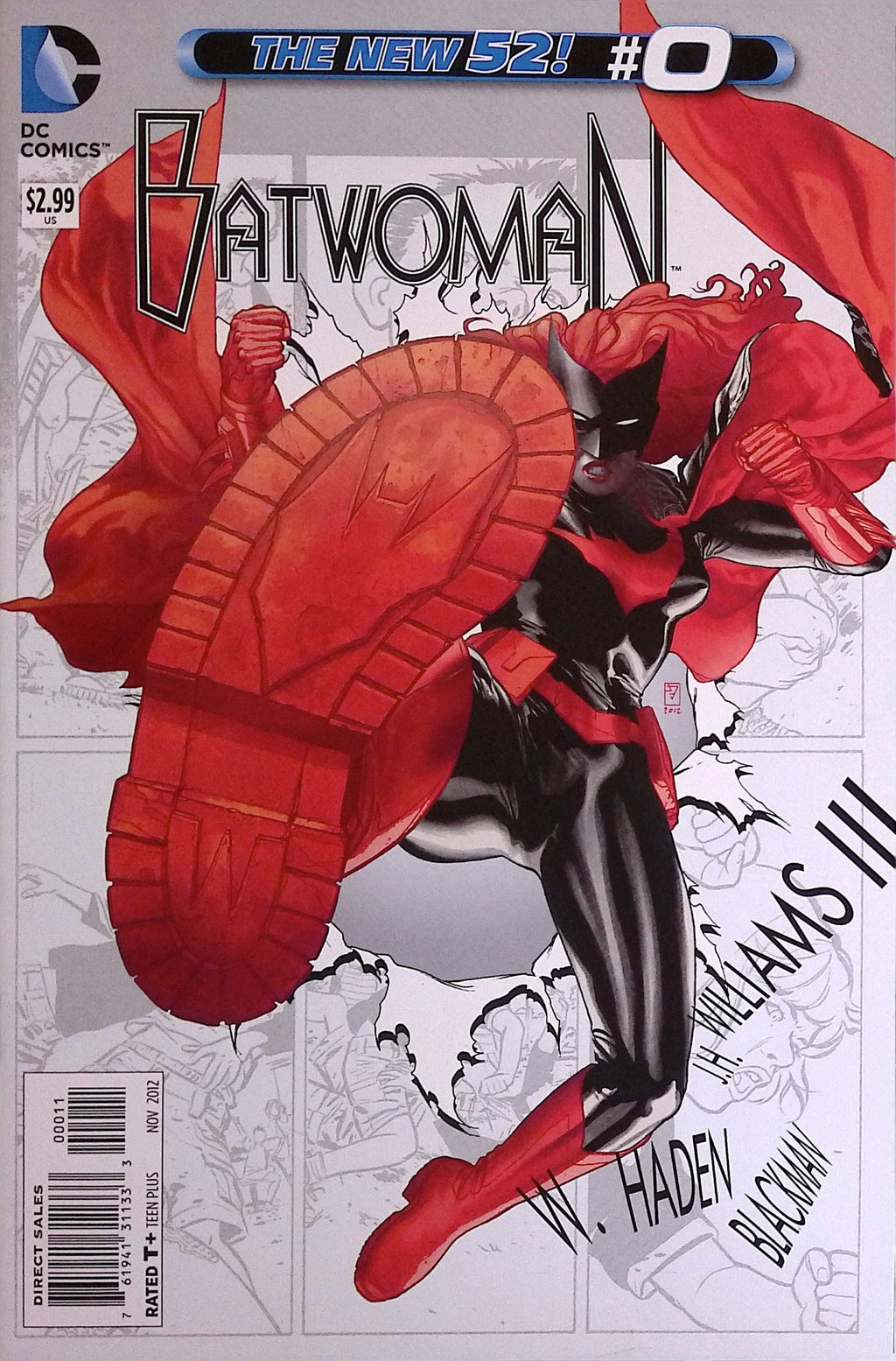 Batwoman # 0 2012 VF+