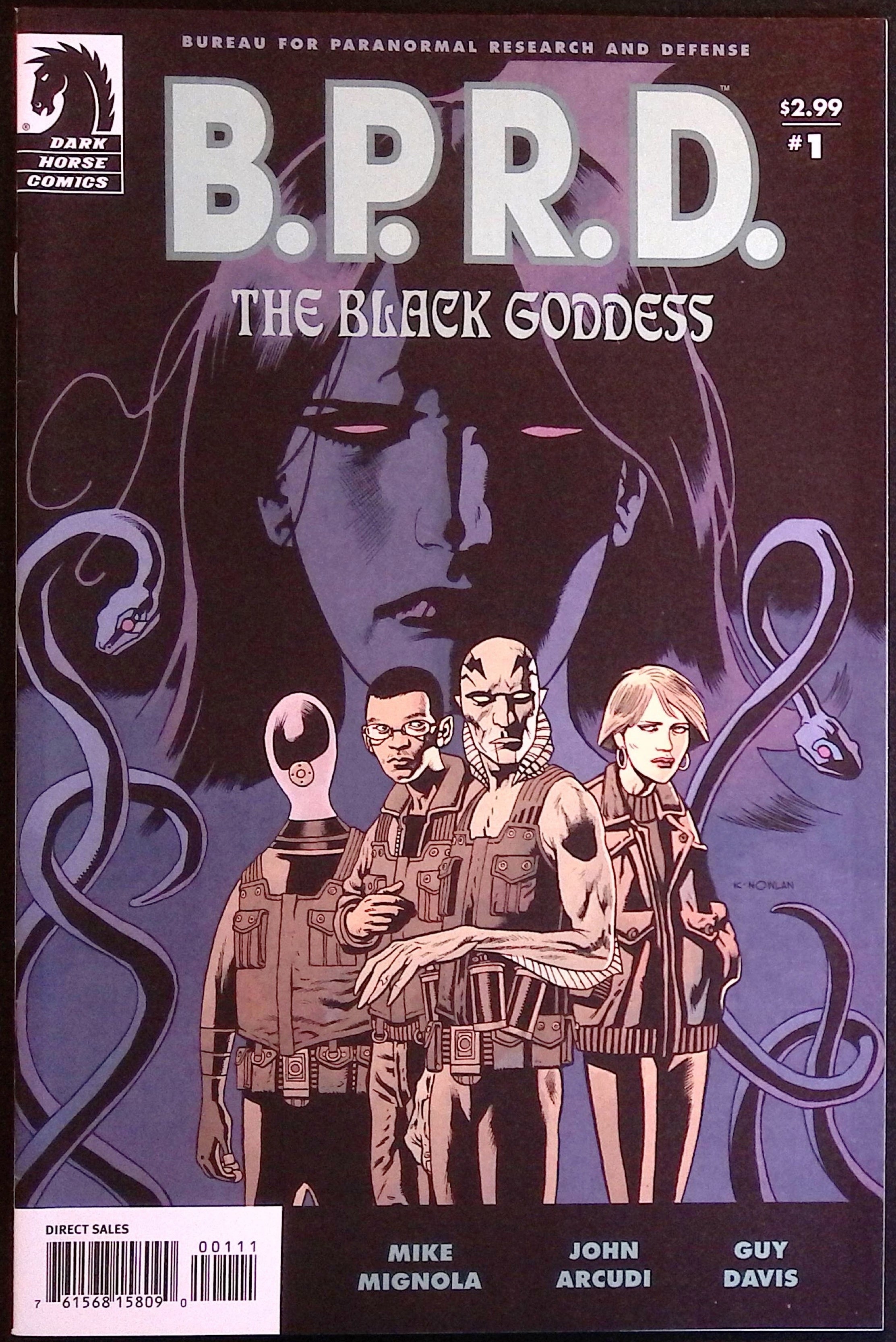 B.P.R.D. The Black Goddess # 1 2009 NM-