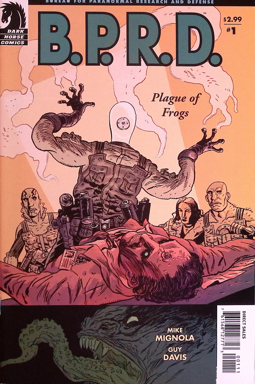 B.P.R.D. The Plague of Frogs # 1 2004 NM